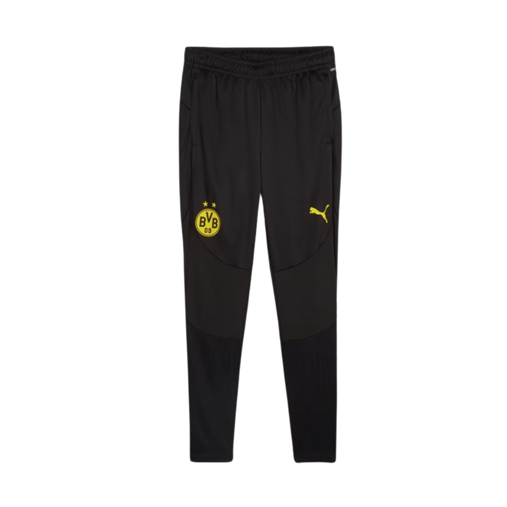 PUMA Borussia Dortmund Trainingsbroek 2024-2025 Zwart Geel