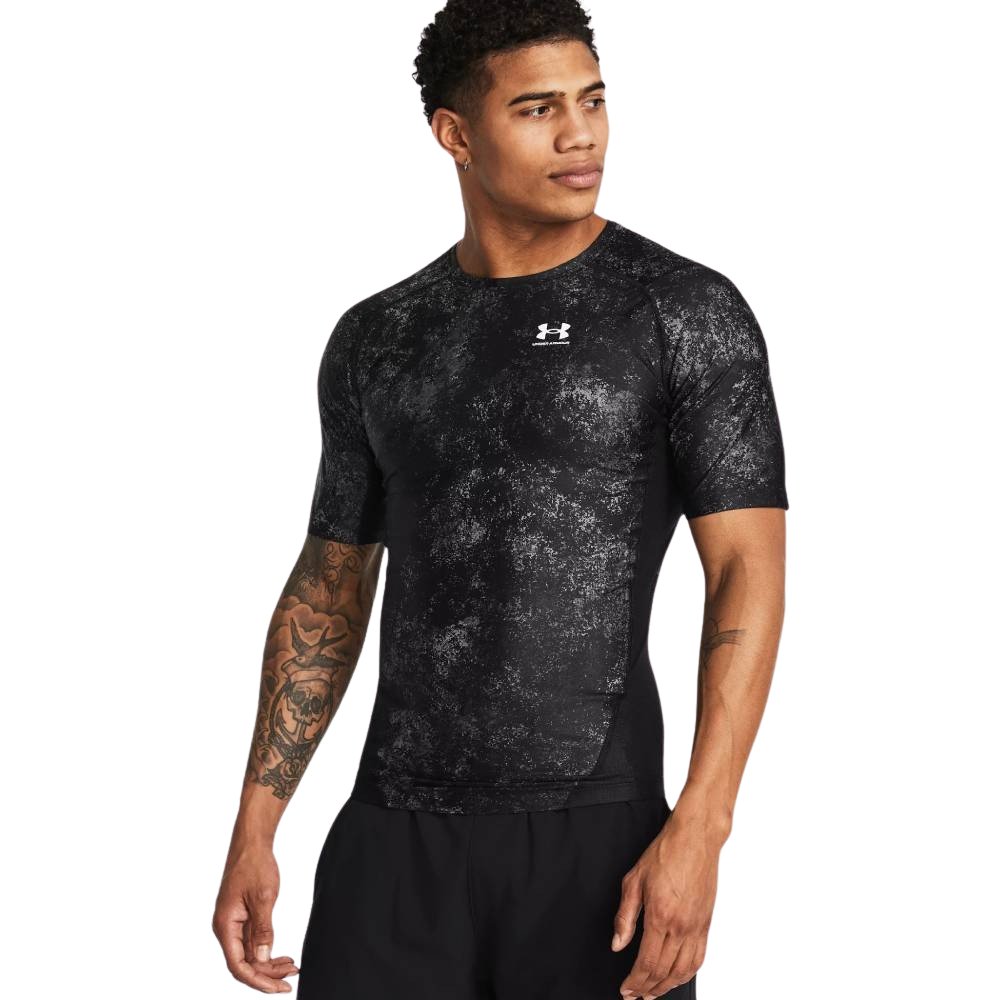 Under Armour Iso-Chill T-Shirt Zwart Wit