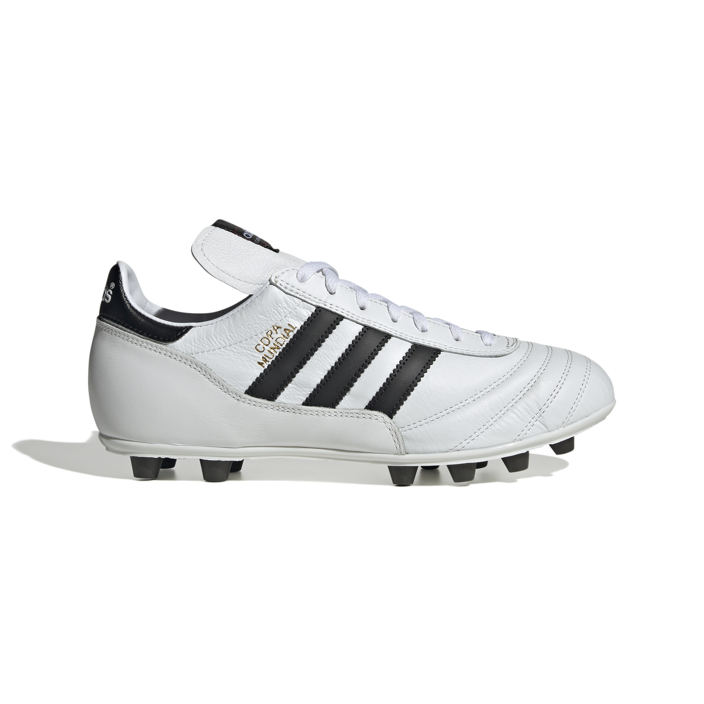 adidas Copa Mundial Gras Voetbalschoenen (FG) Wit Zwart Goud