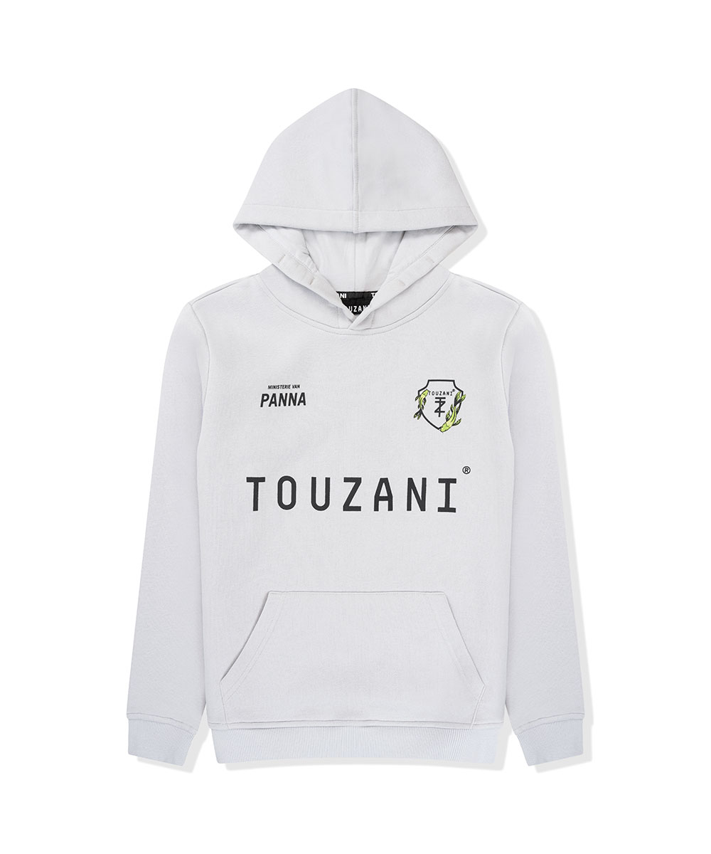 Touzani Gosanke Hoodie Kids Grijs Zwart