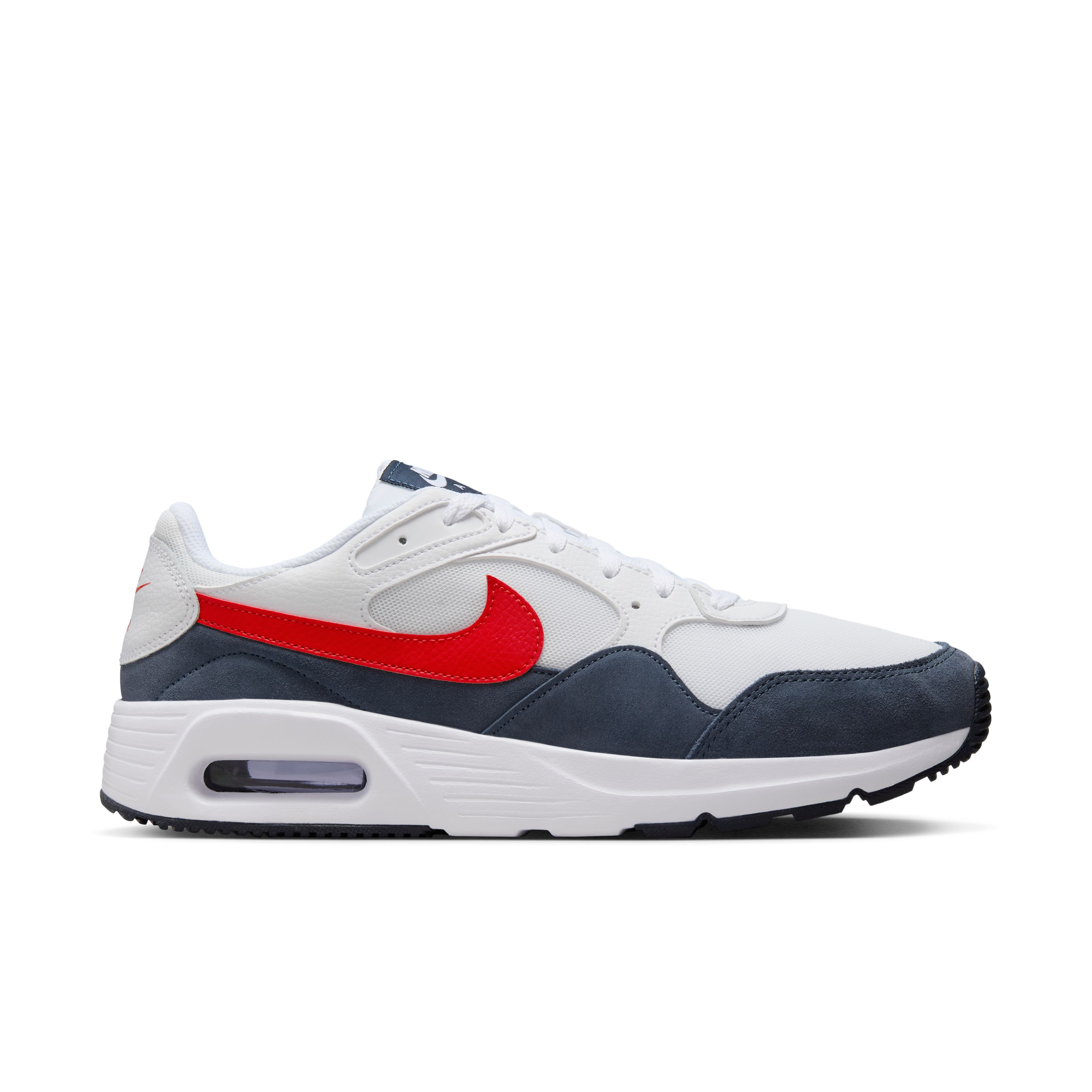 NIKE Air Max Sc Sneakers - White / University Red / Obsidian - Heren - EU 48.5