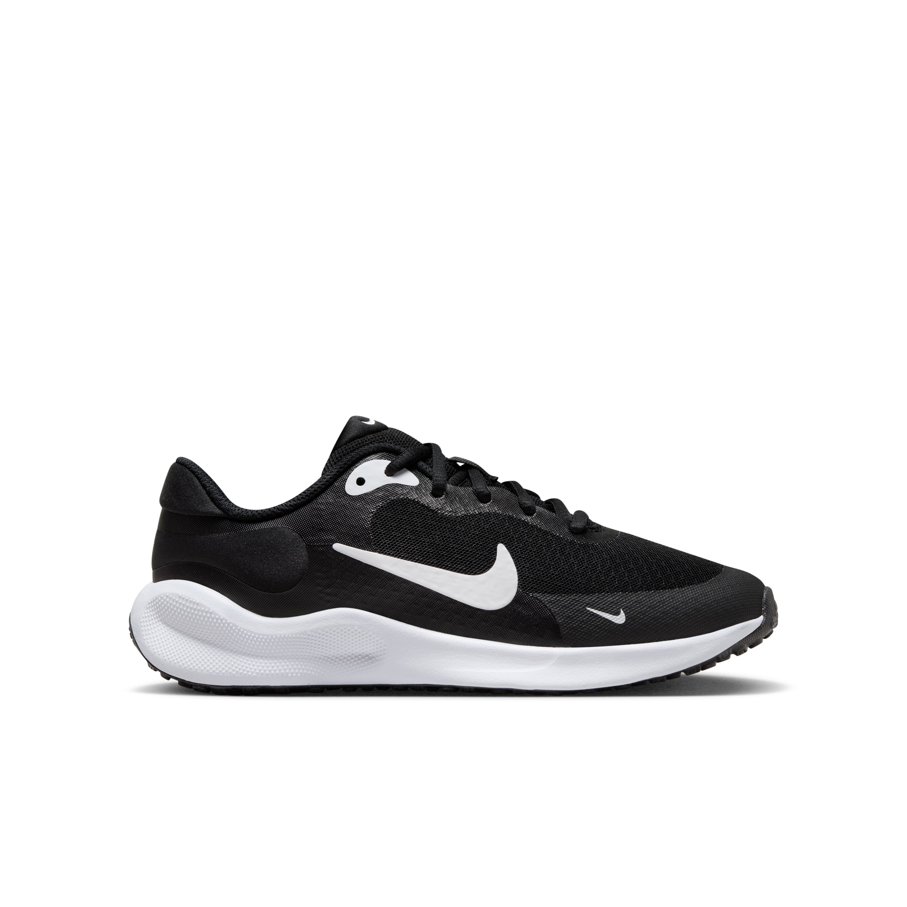 Nike Revolution 7 Sneakers Kids Zwart Wit