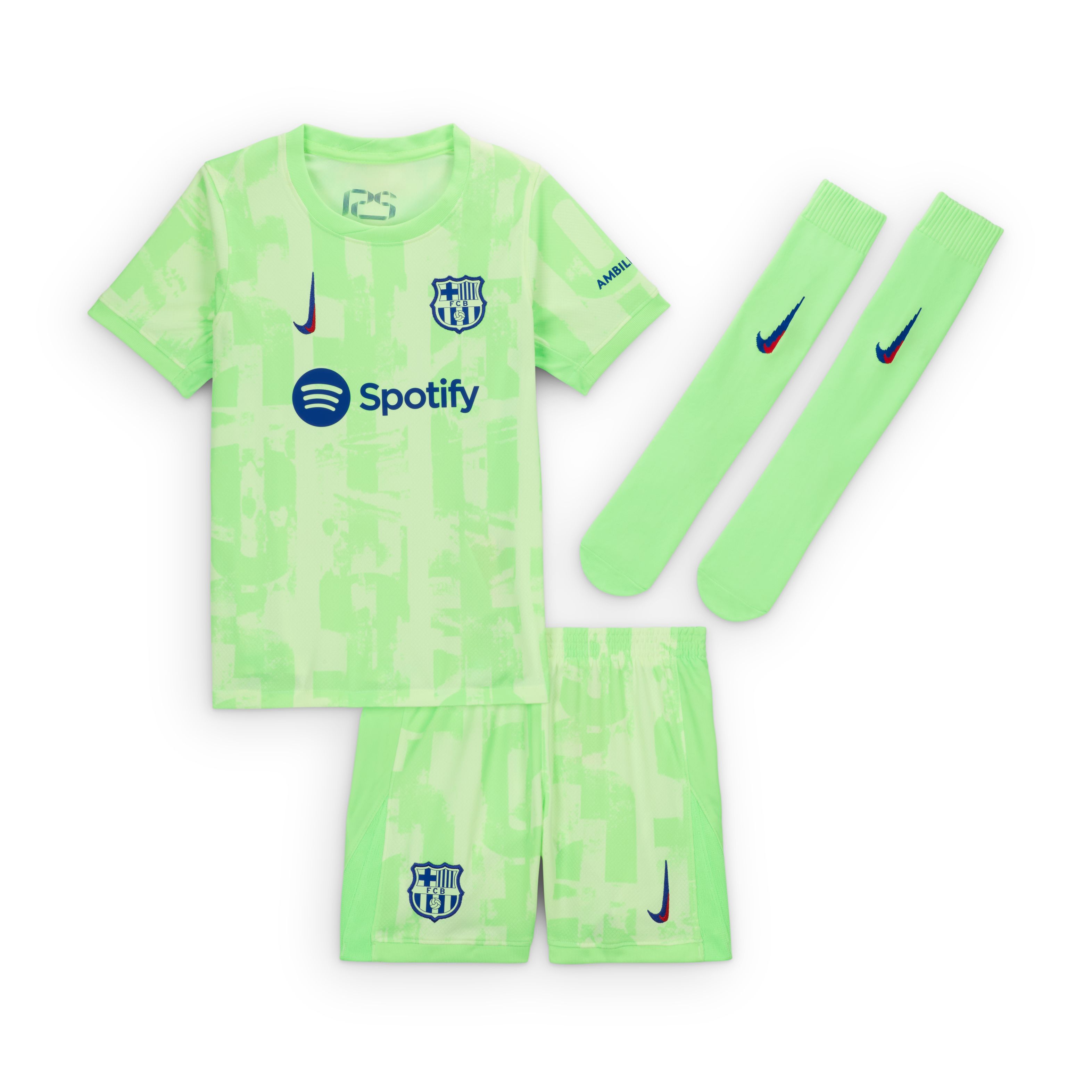 Nike FC Barcelona Minikit 3e 2024-2025 Kleuters