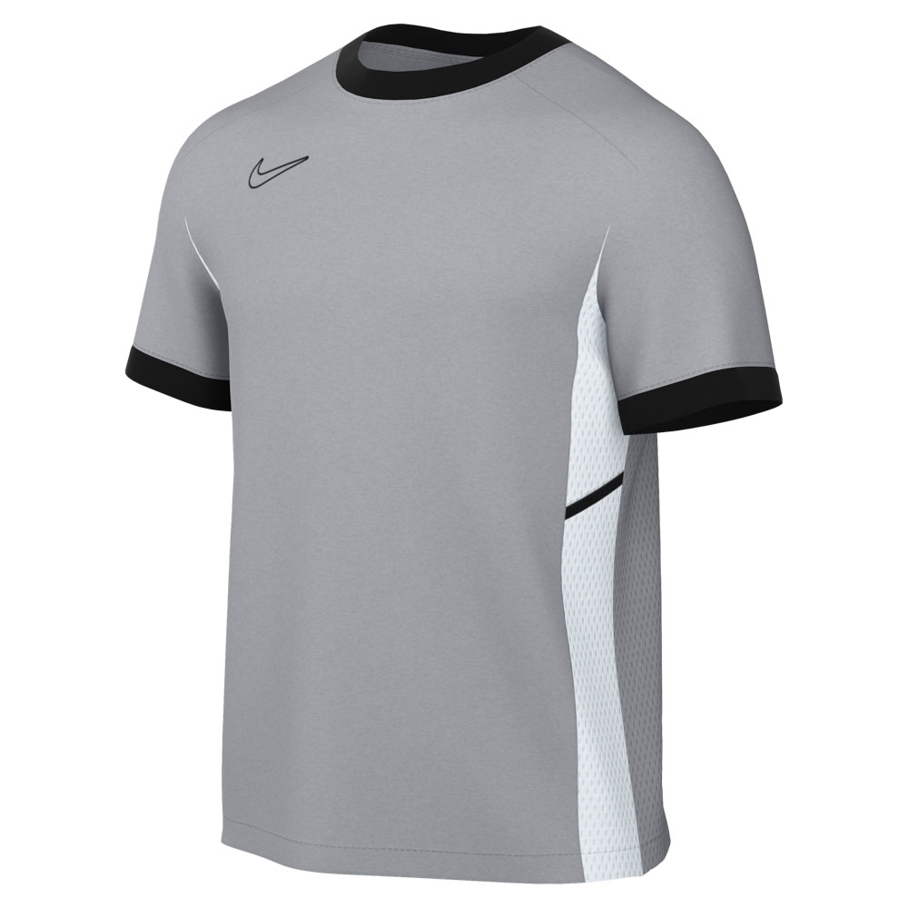 Nike Academy 25 Trainingsshirt Kids Grijs Zwart Wit