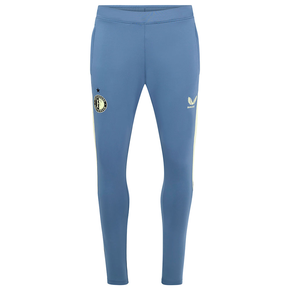 Castore Feyenoord Trainingsbroek 2024-2025 Dames Blauw Lichtgeel