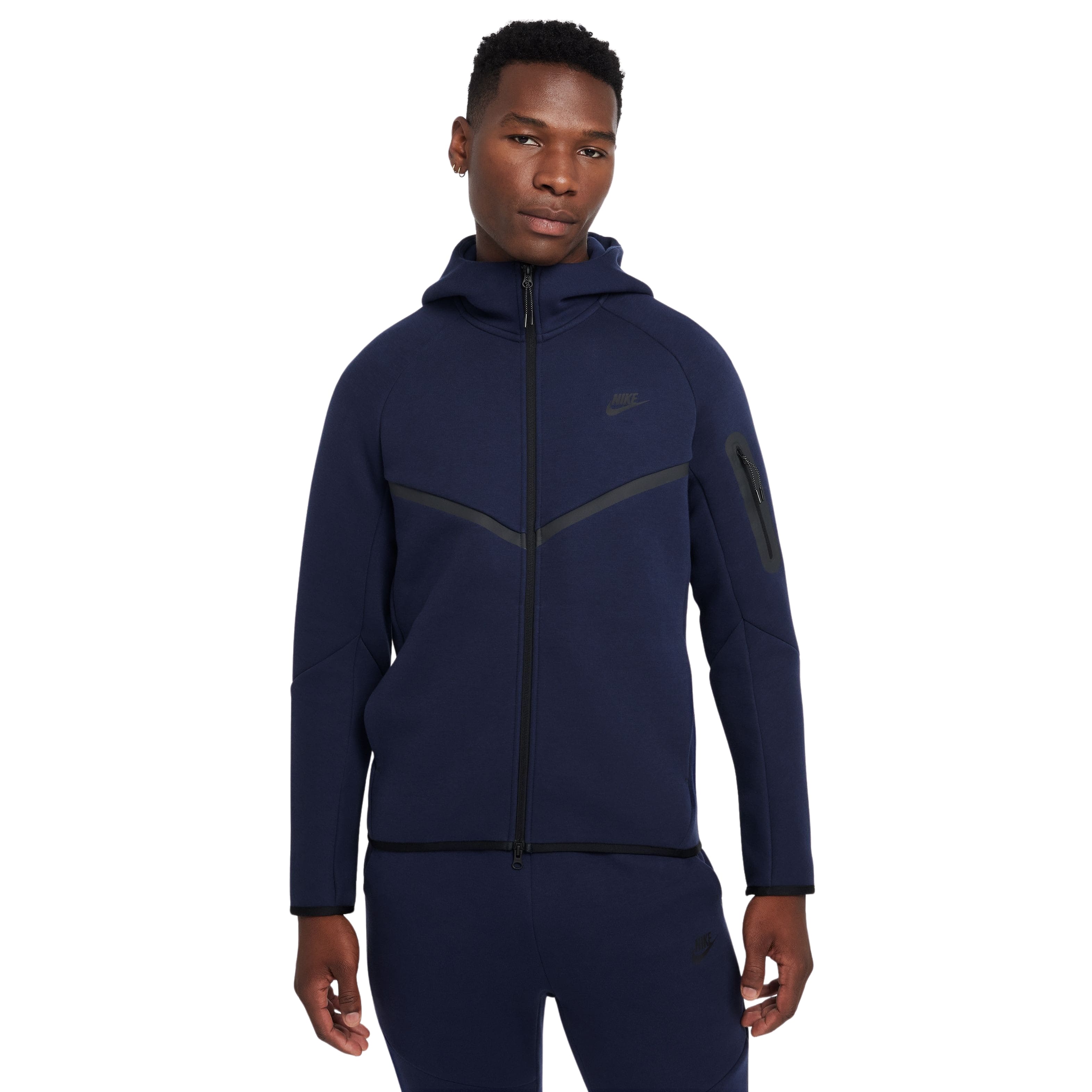 Nike Tech Fleece Sportswear Vest Donkerblauw Zwart