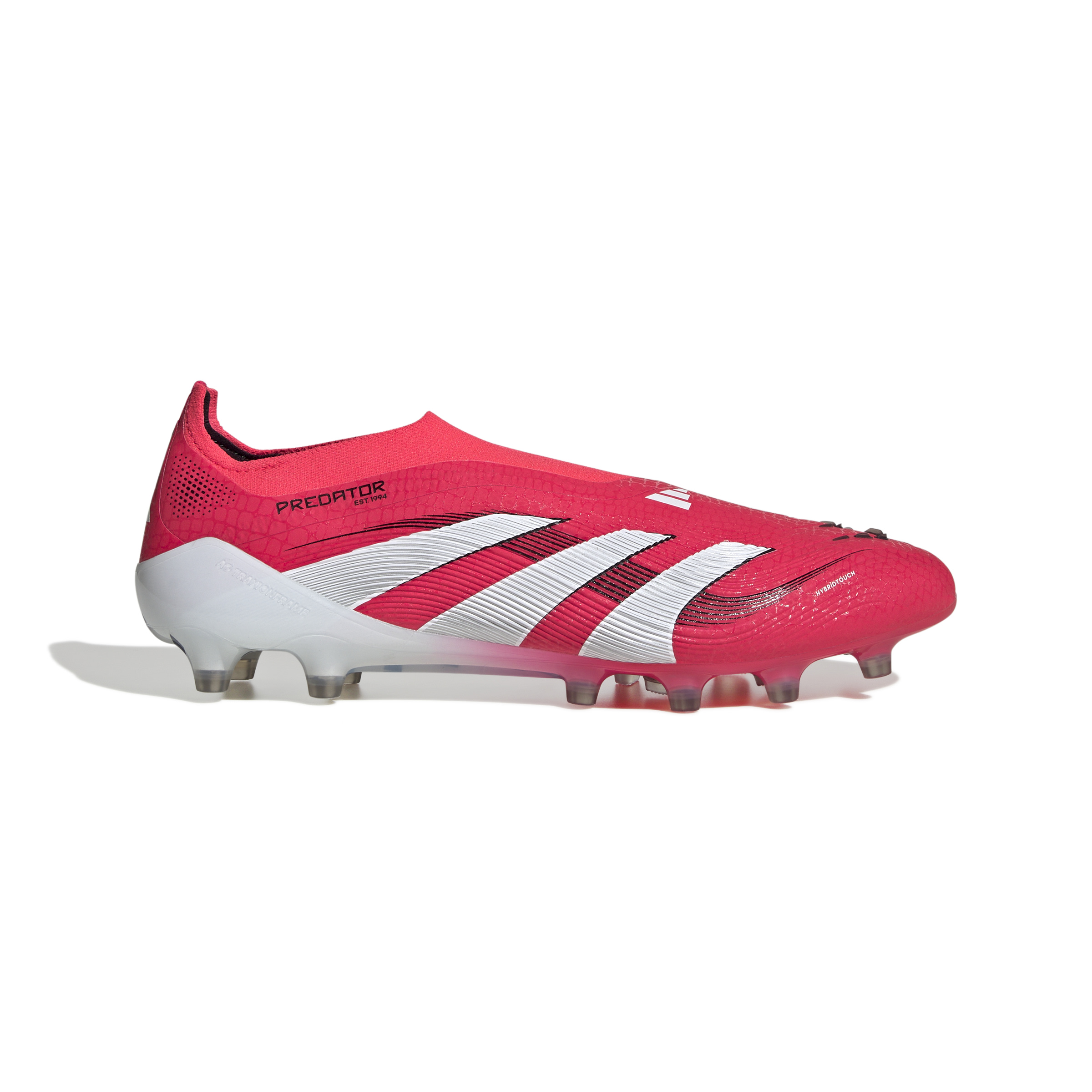 adidas Predator Elite Veterloze Kunstgras Voetbalschoenen (AG) Rood Wit Zwart