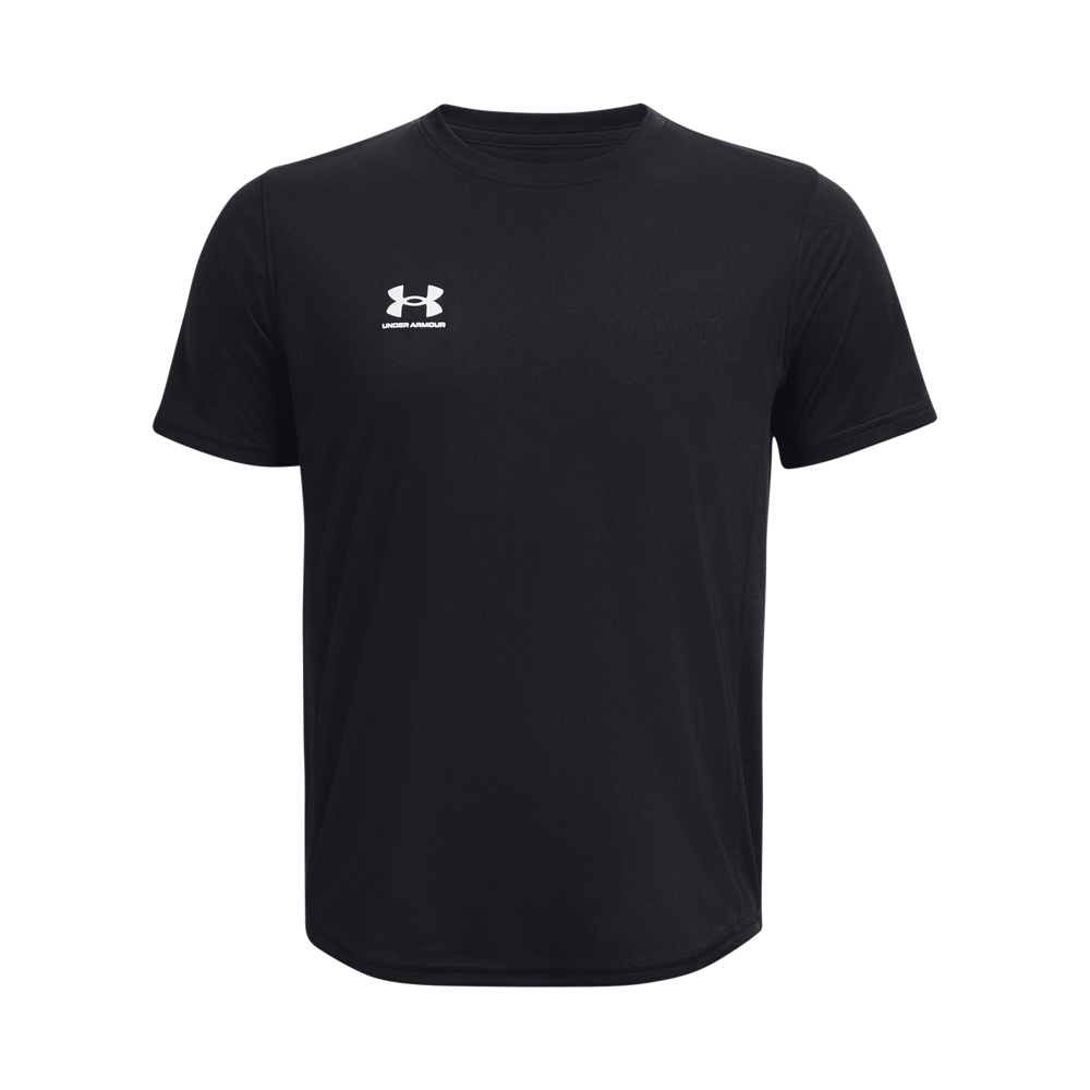 Under Armour Challenger Trainingsshirt Kids Zwart Wit