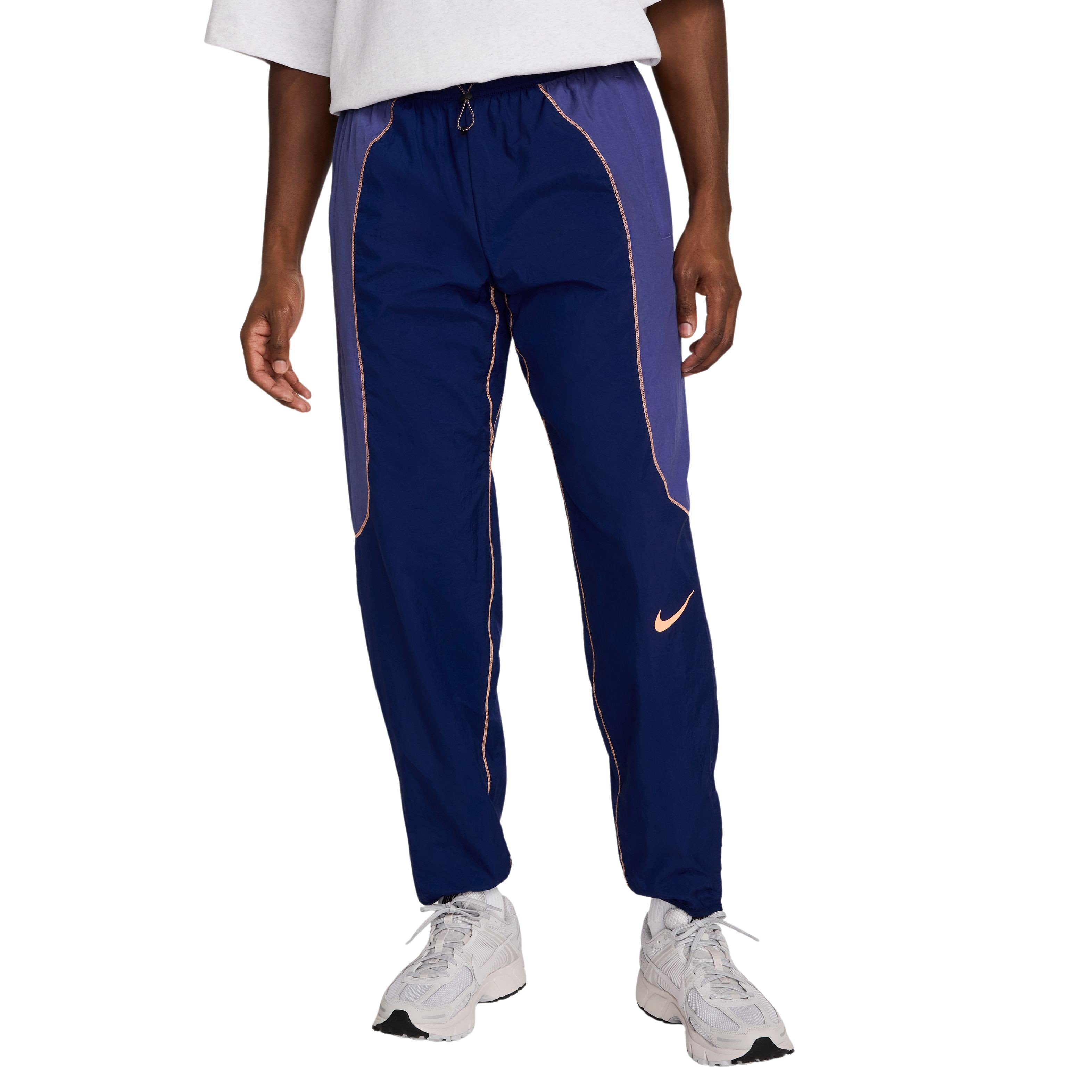 Nike Strike+ Trainingsbroek Donkerblauw Paars Lichtoranje