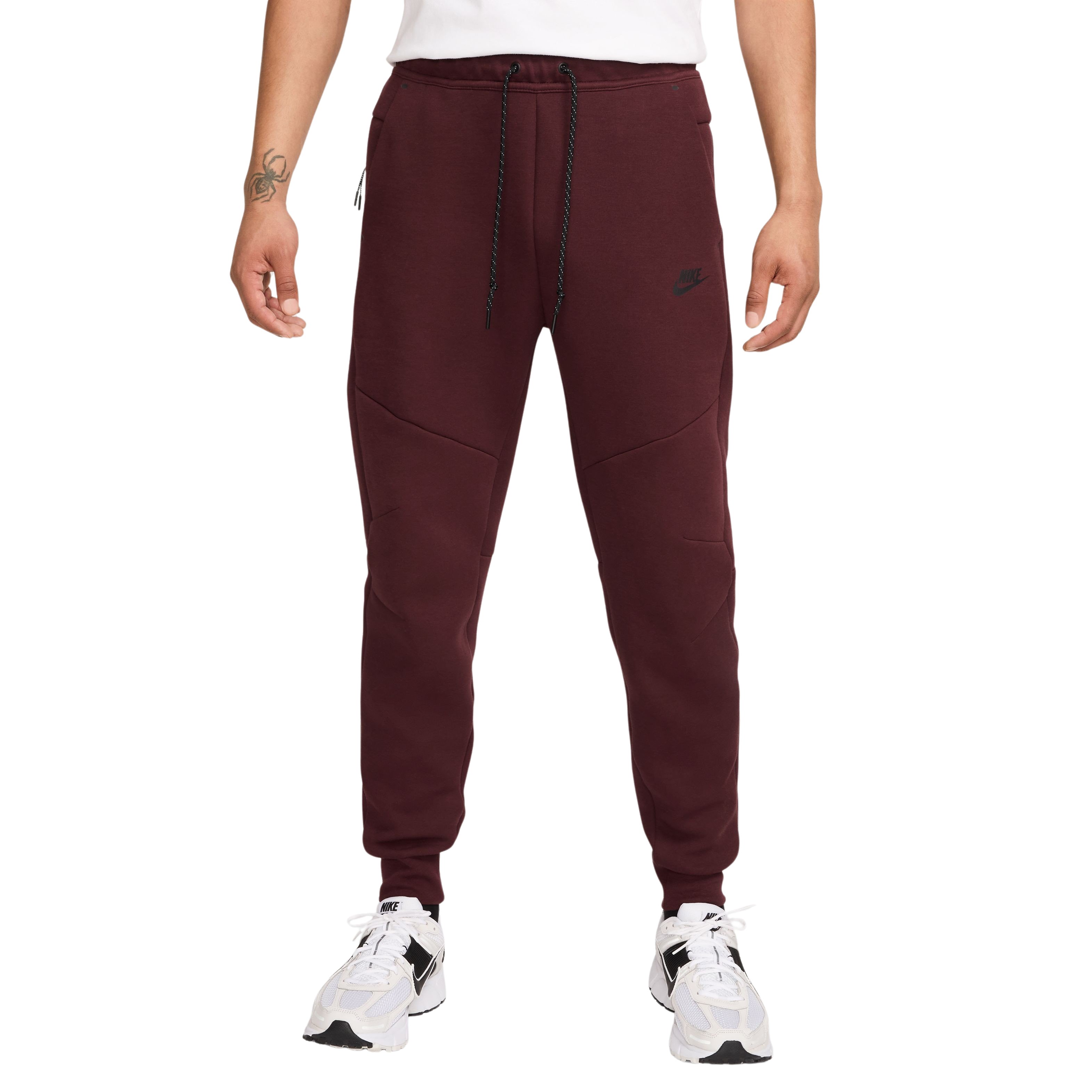 Nike Tech Fleece Sportswear Joggingbroek Bordeauxrood Zwart