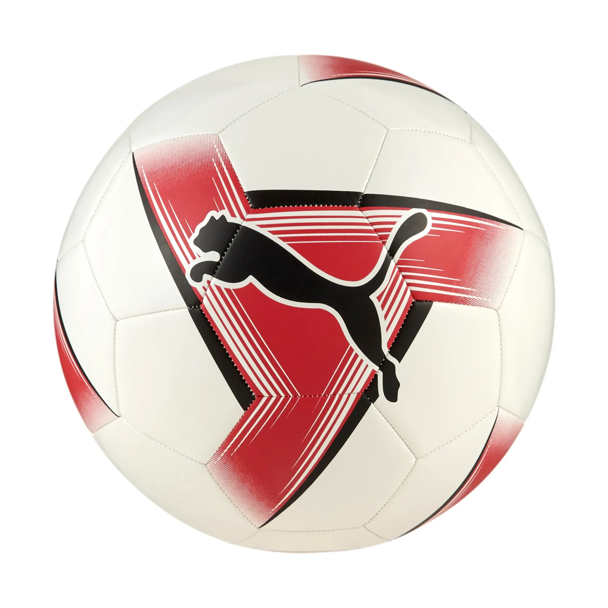 PUMA Prestige Voetbal Maat 5 Wit Rood Zwart