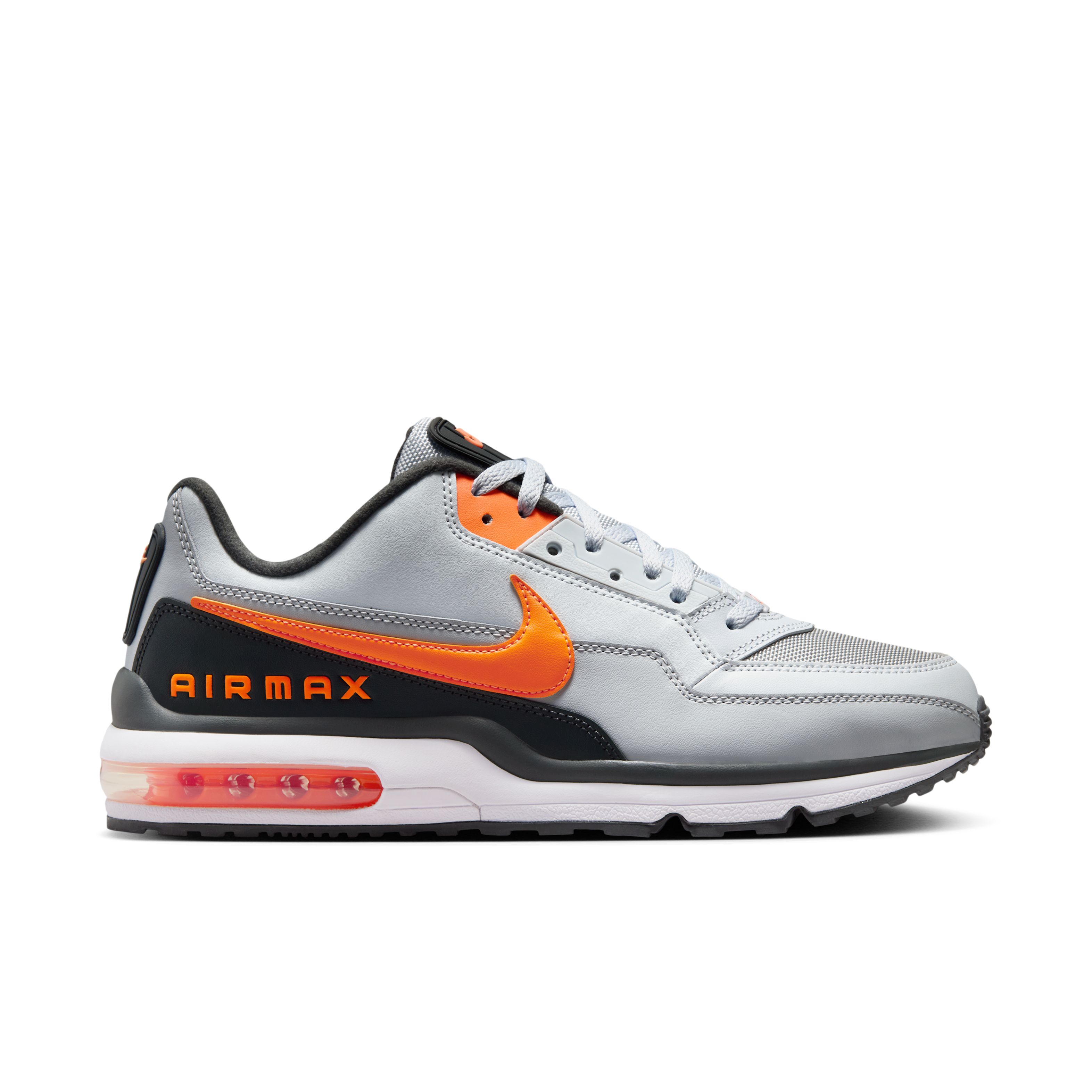 Nike Air Max LTD 3 Sneakers Grijs Zwart Oranje