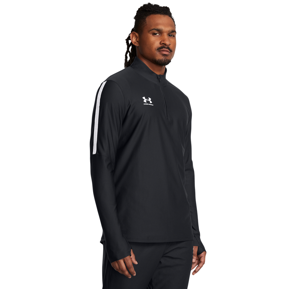 Under Armour Challenger Pro Trainingstrui 1/4-Zip Zwart Wit