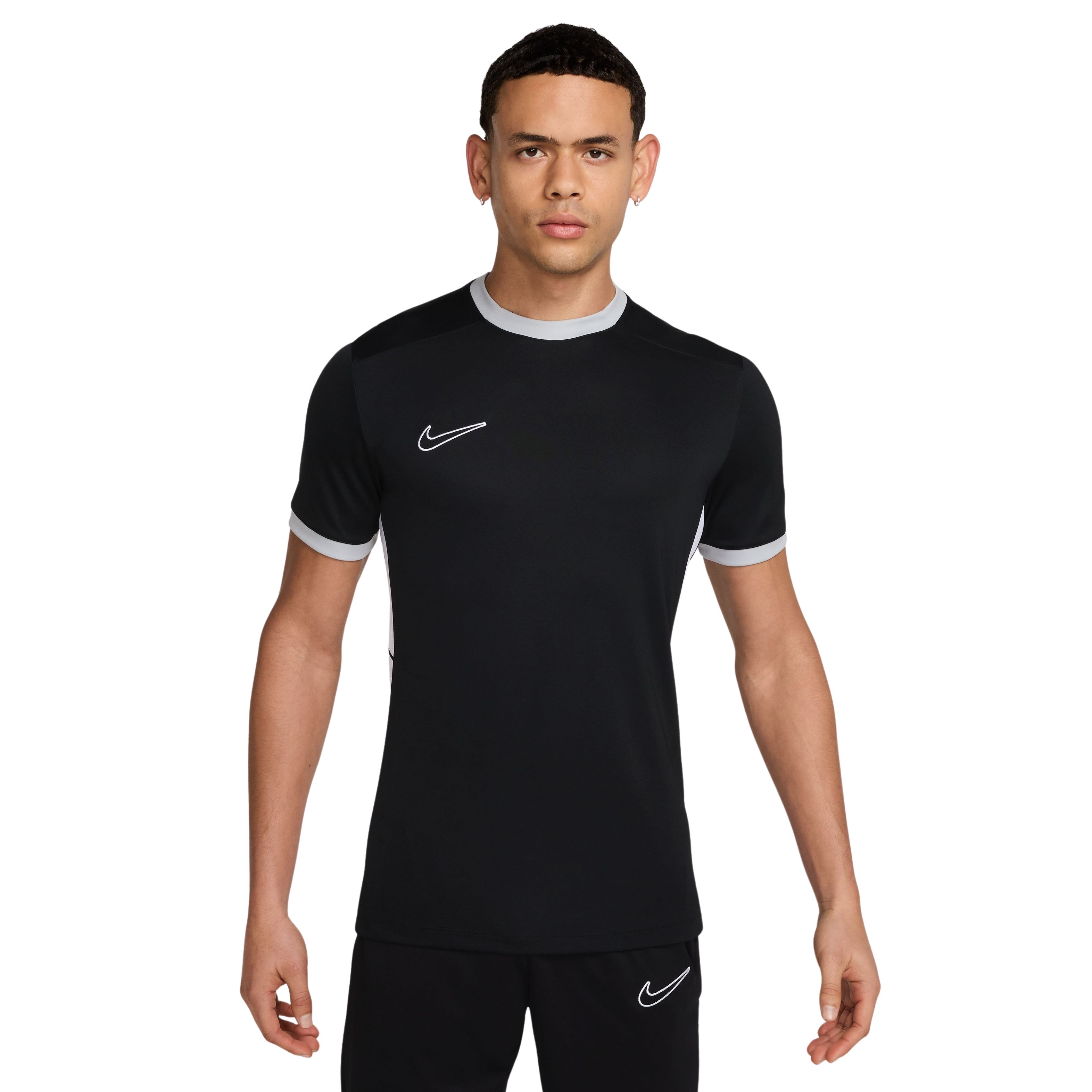 Nike Academy 25 Trainingsshirt Zwart Wit