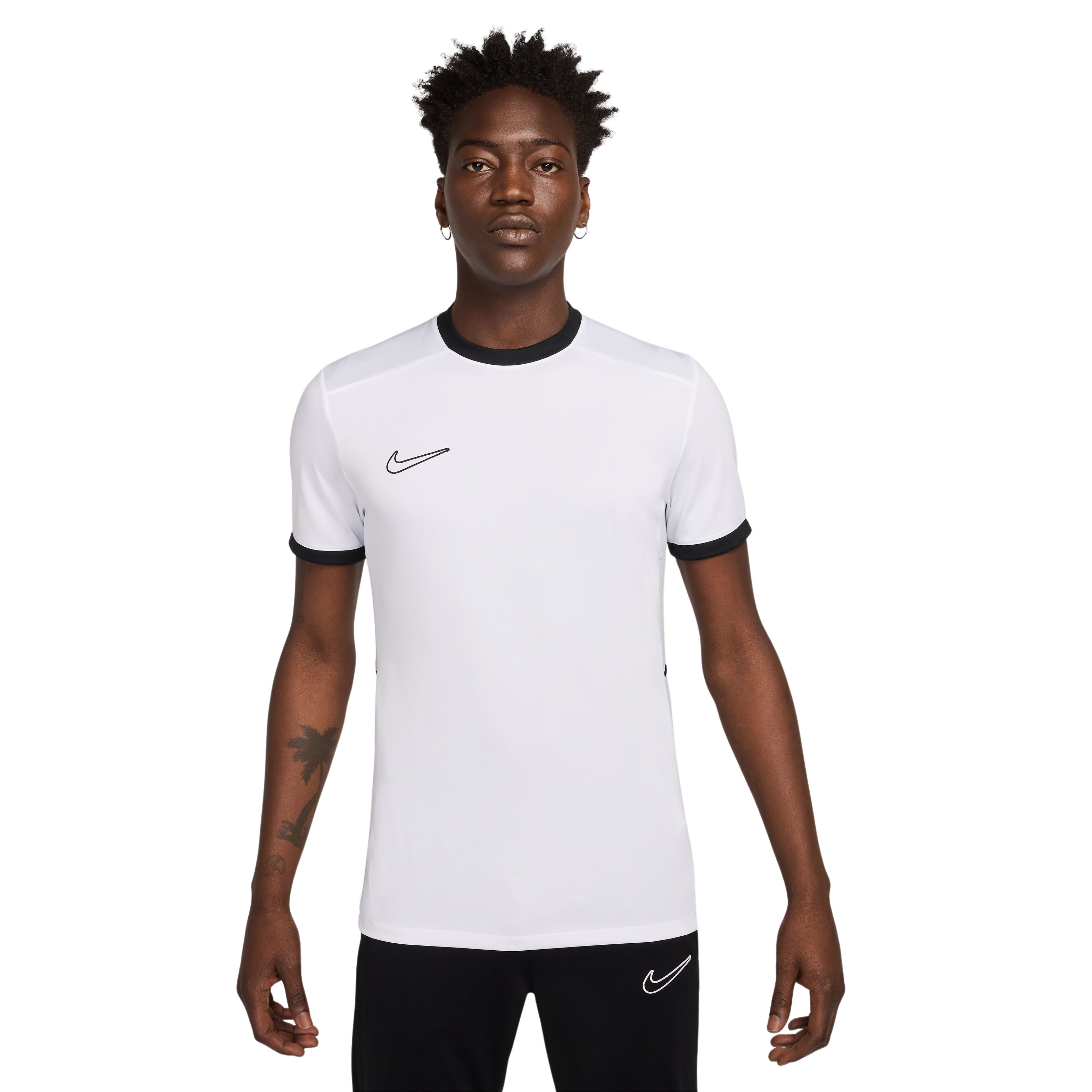 Nike Academy 25 Trainingsshirt Wit Zwart Grijs