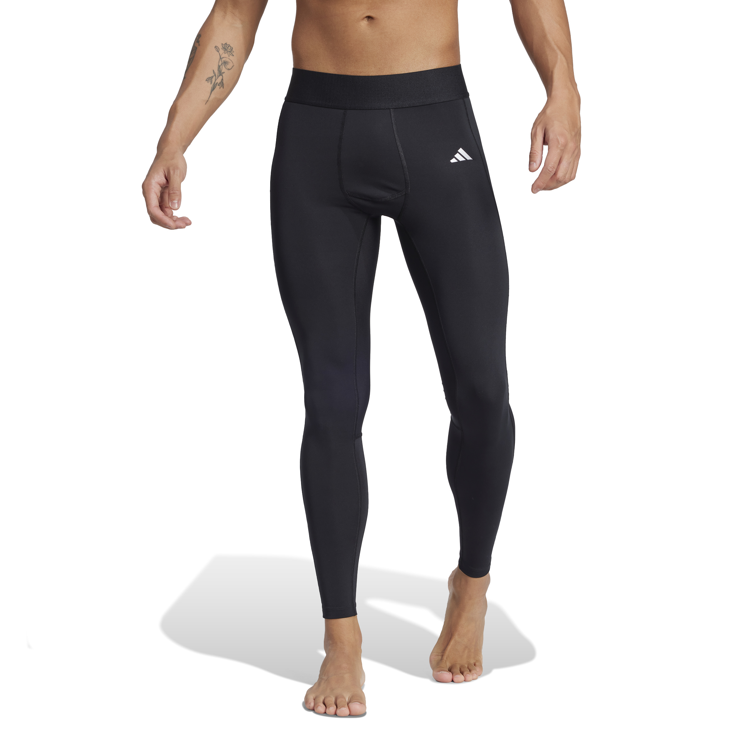 Adidas Techfit Lange Legging Zwart Wit