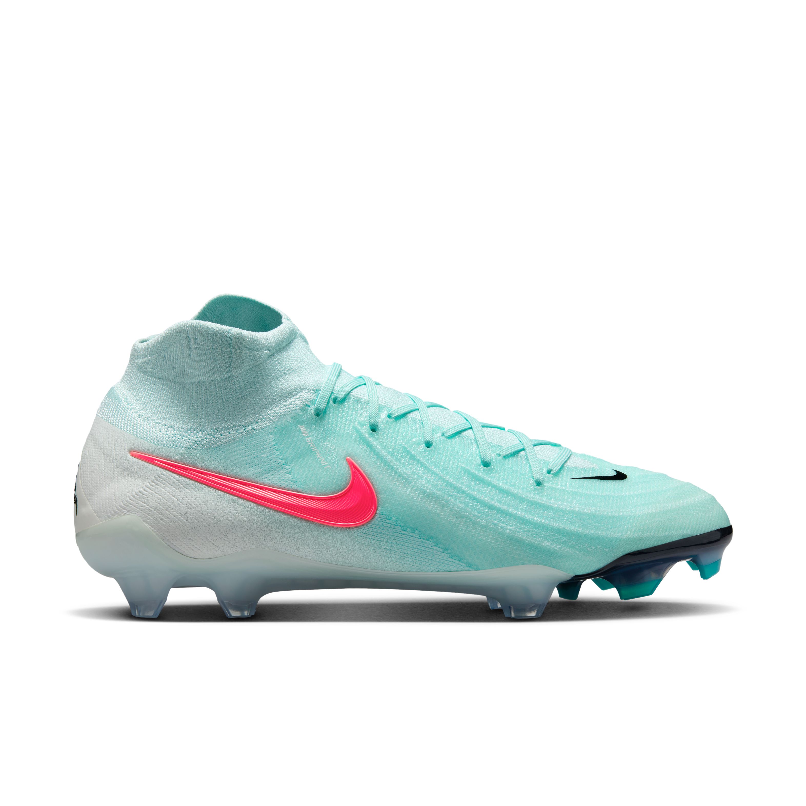 Nike Phantom Luna II Elite Gras Voetbalschoenen (FG) Mintgroen Rood Zwart