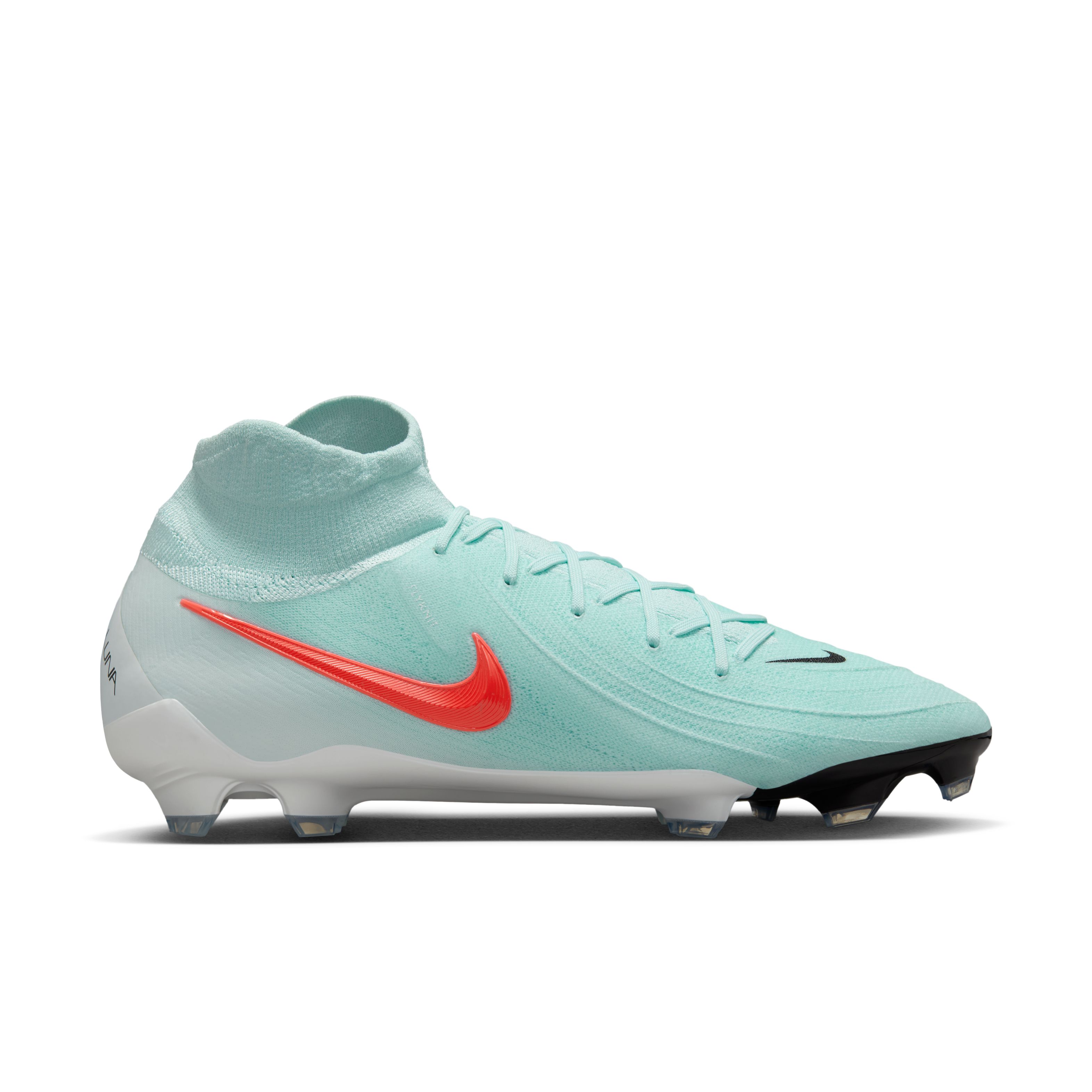 Nike Phantom Luna II Pro Gras Voetbalschoenen (FG) Mintgroen Rood Zwart