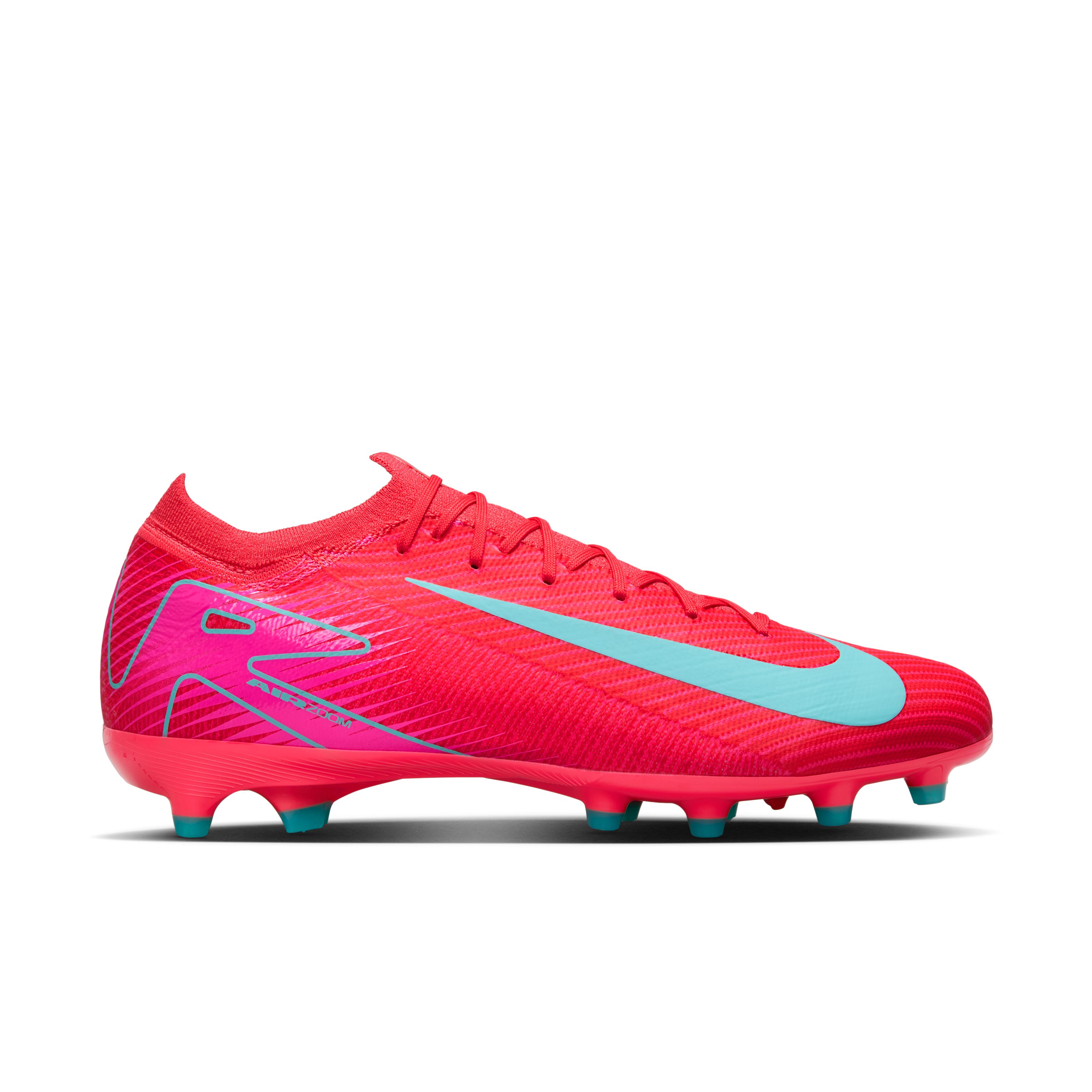 Nike Zoom Mercurial Vapor 16 Pro Kunstgras Voetbalschoenen (AG) Rood Turquoise Roze