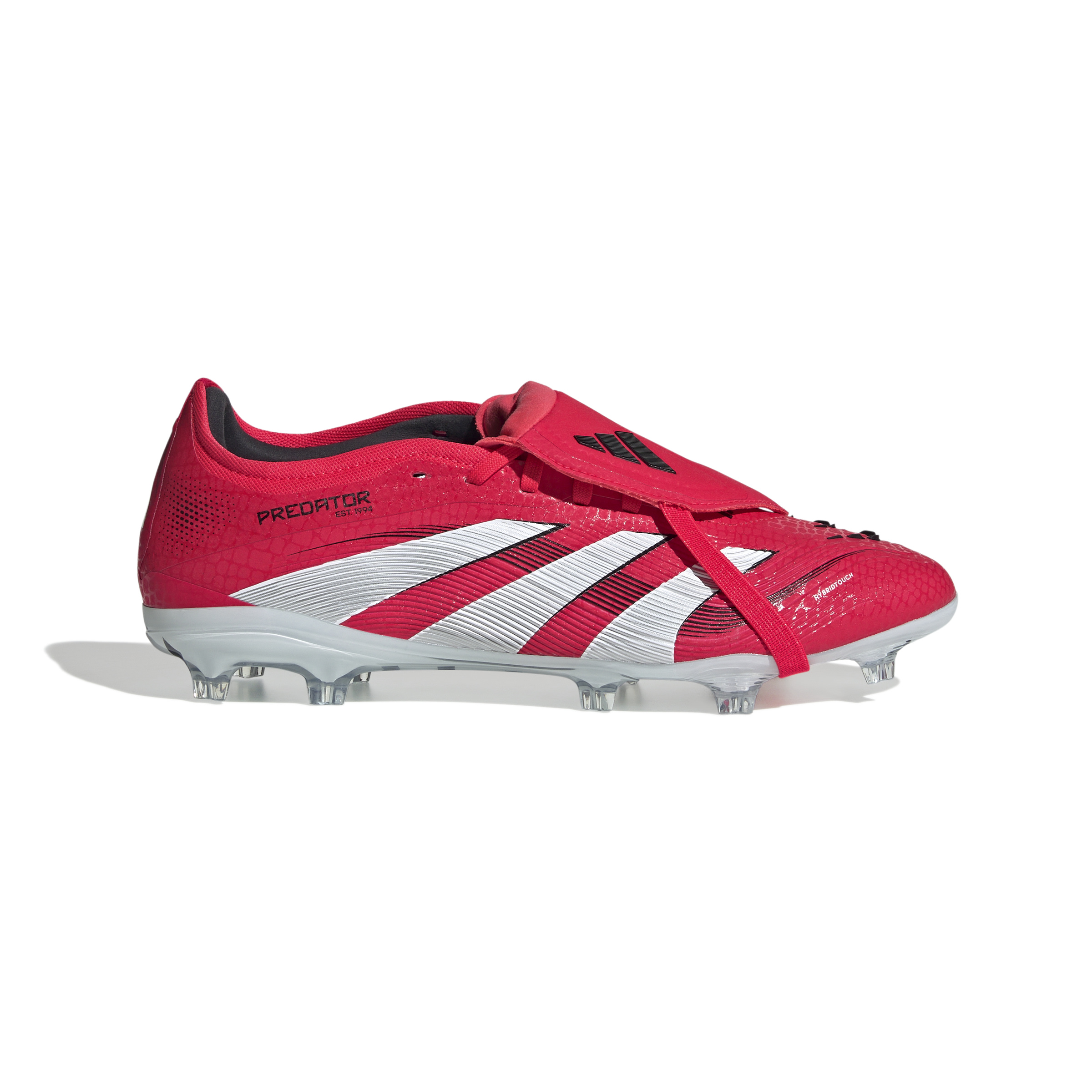 adidas Predator Pro FT Gras Voetbalschoenen (FG) Rood Wit Zwart