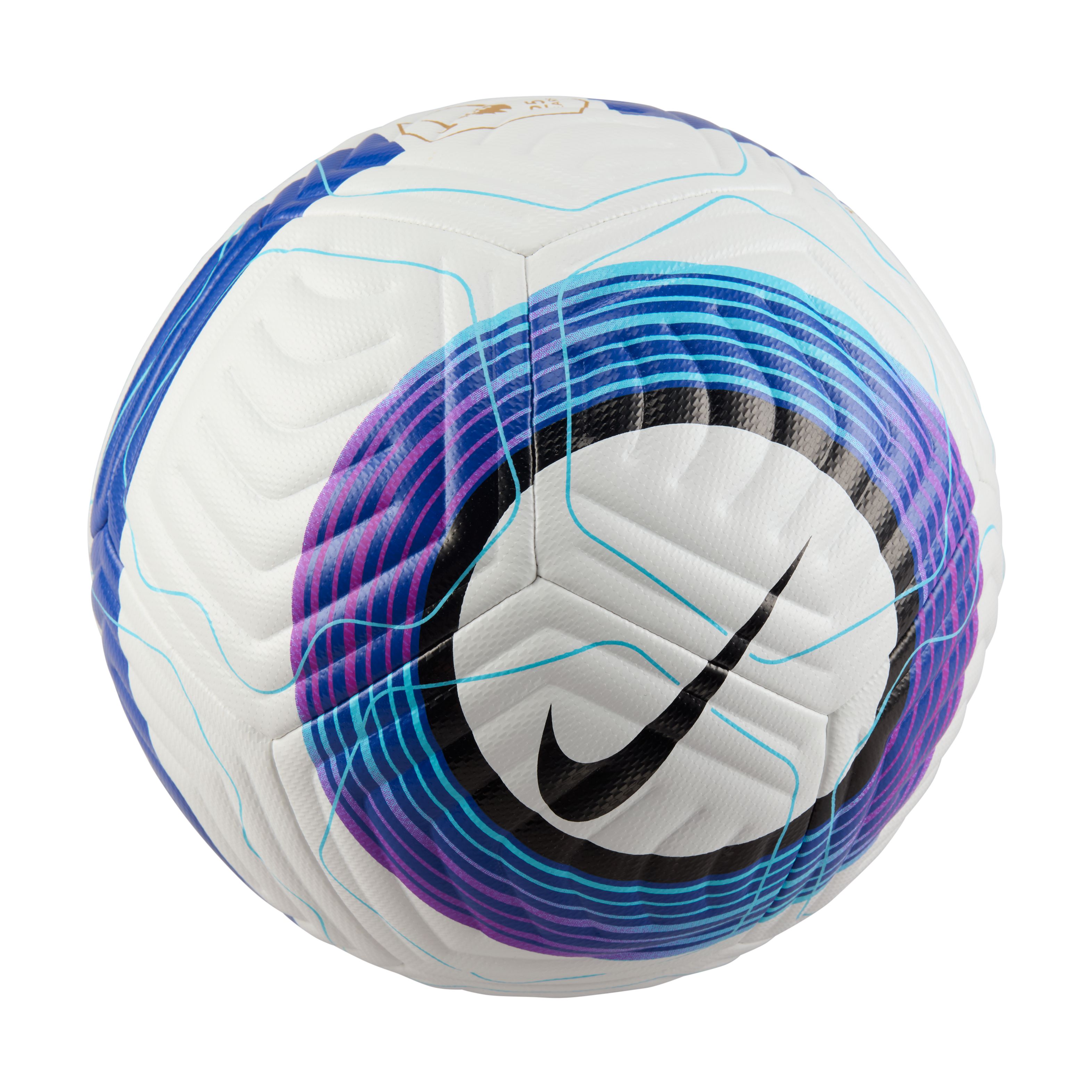 Nike Premier League Academy Plus Voetbal Maat 5 2024-2025 Wit Blauw Paars Zwart