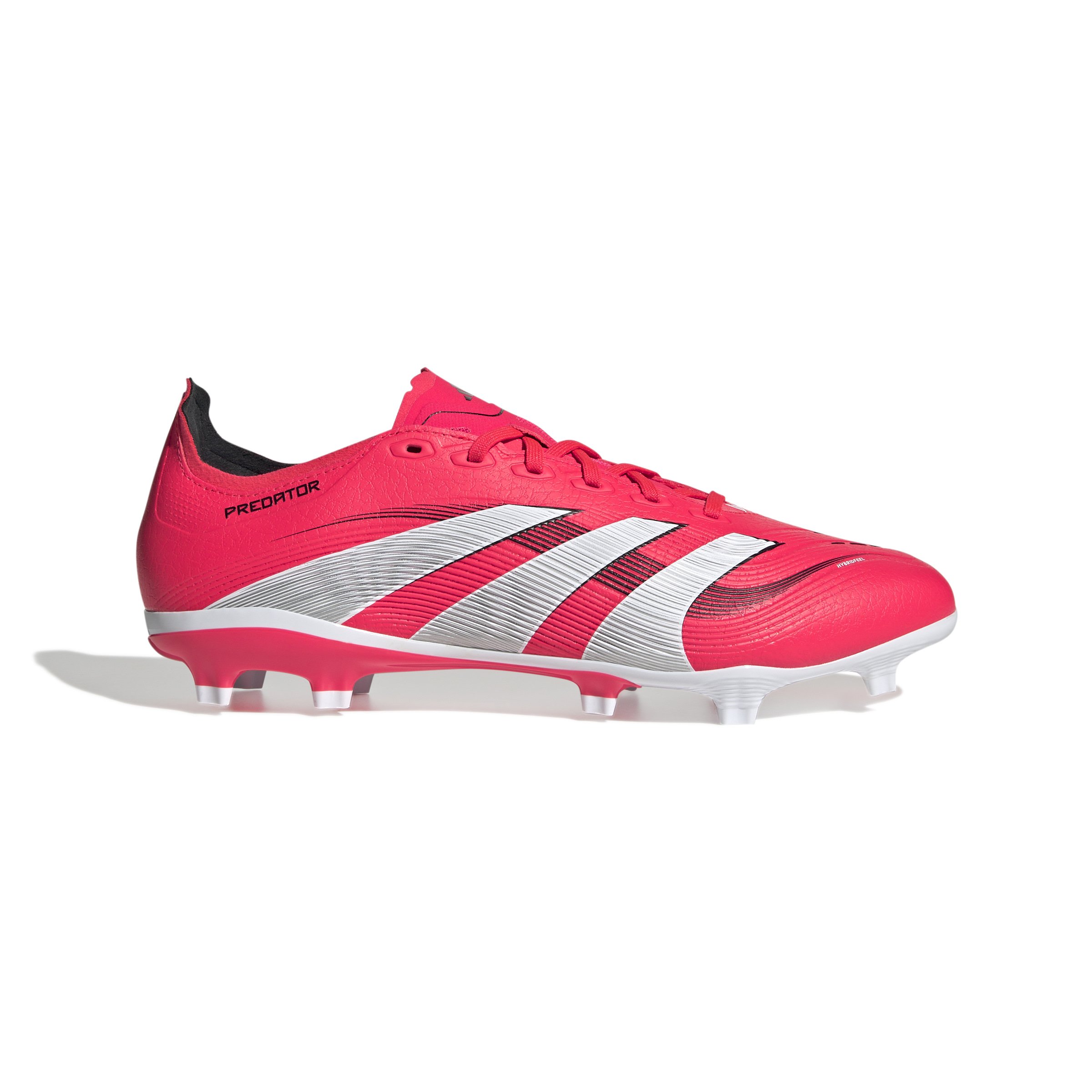 adidas Predator League Gras / Kunstgras Voetbalschoenen (MG) Rood Wit Zwart