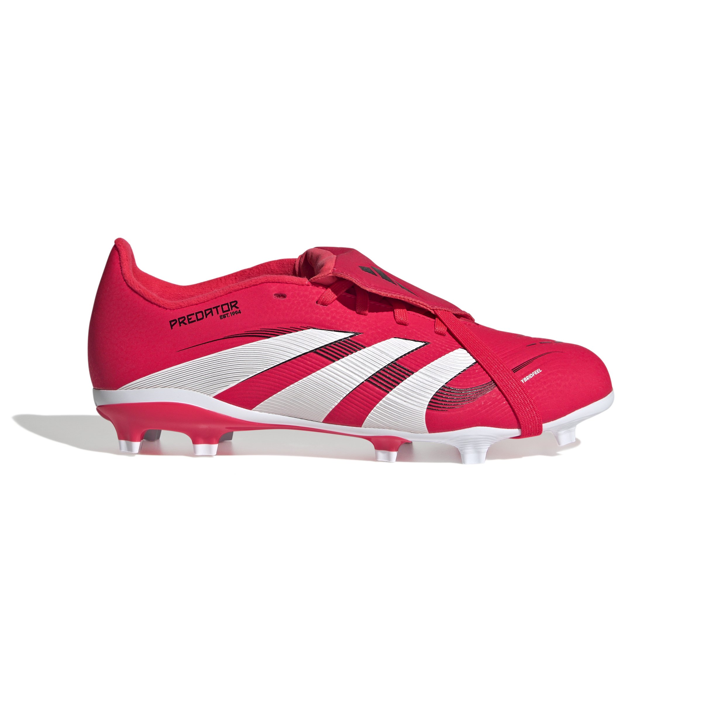 adidas Performance Predator League Fold-Over Tongue Firm Ground Voetbalschoenen Kids - Kinderen - Rood- 38