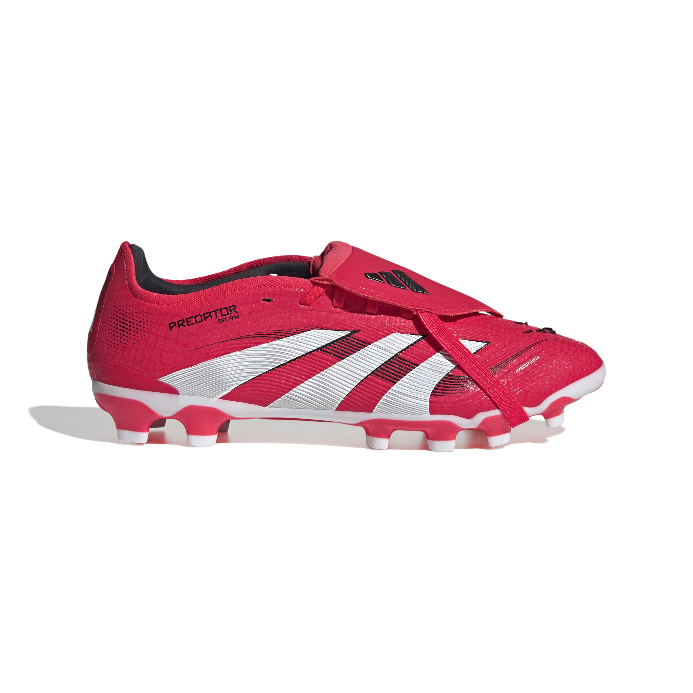 adidas Predator Pro FT Gras / Kunstgras Voetbalschoenen (MG) Rood Wit Zwart