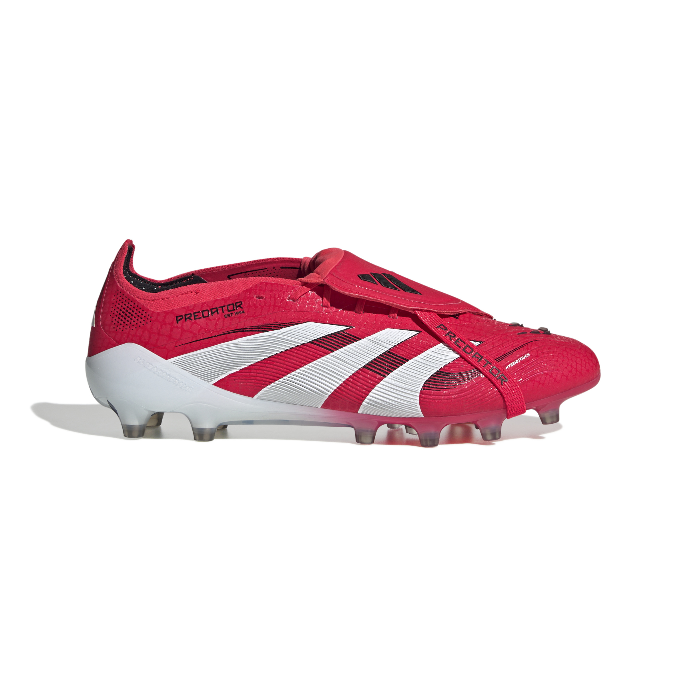 adidas Predator Elite FT Kunstgras Voetbalschoenen (AG) Rood Wit Zwart