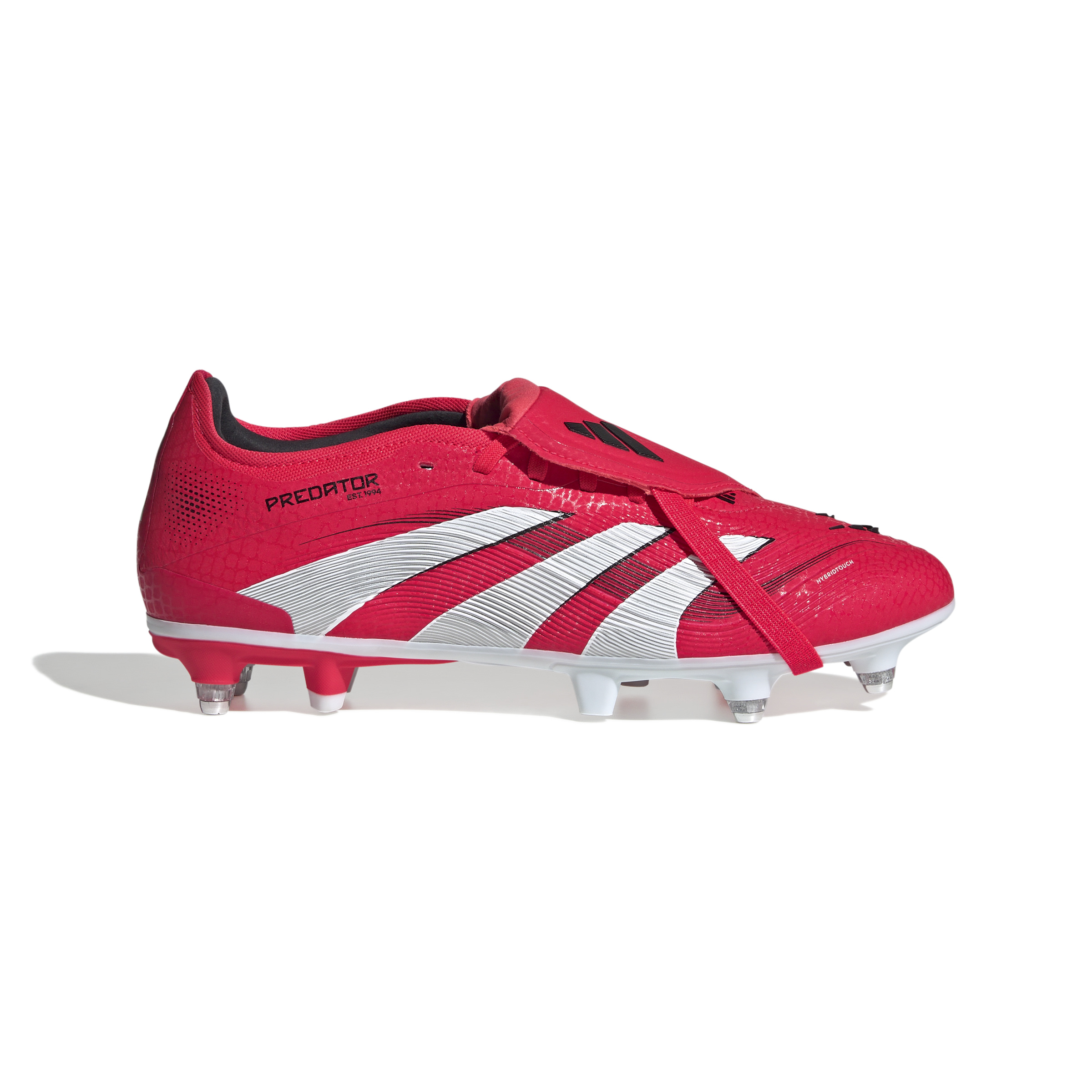 adidas Predator Pro FT IJzeren-Nop Voetbalschoenen (SG) Rood Wit Zwart