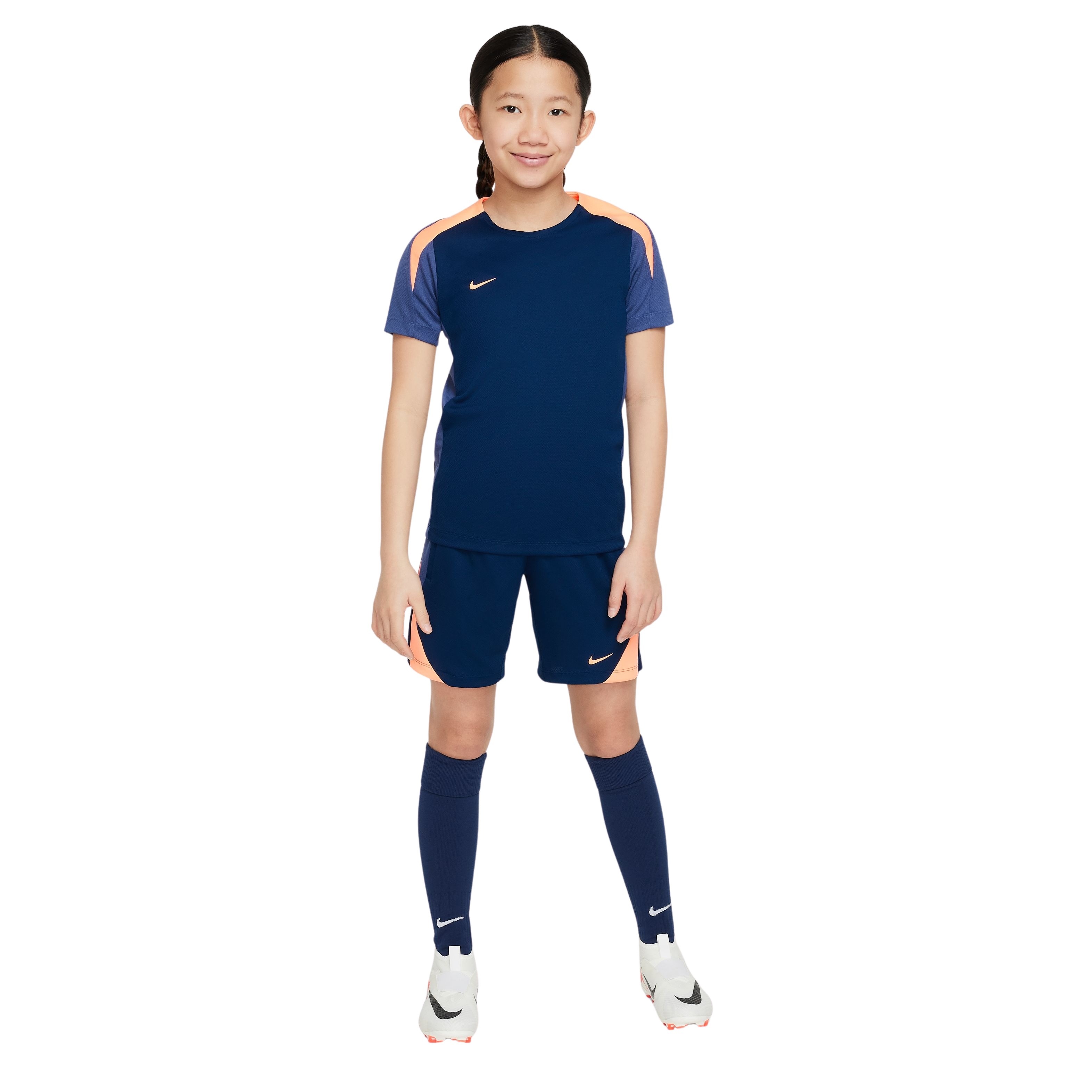 Nike Strike Trainingsset Kids Donkerblauw Oranje