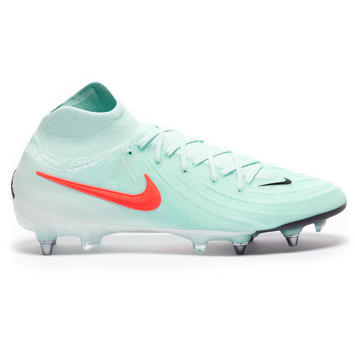 Nike Phantom Luna II Elite IJzeren-Nop Voetbalschoenen (SG) Pro Player Mintgroen Rood Zwart