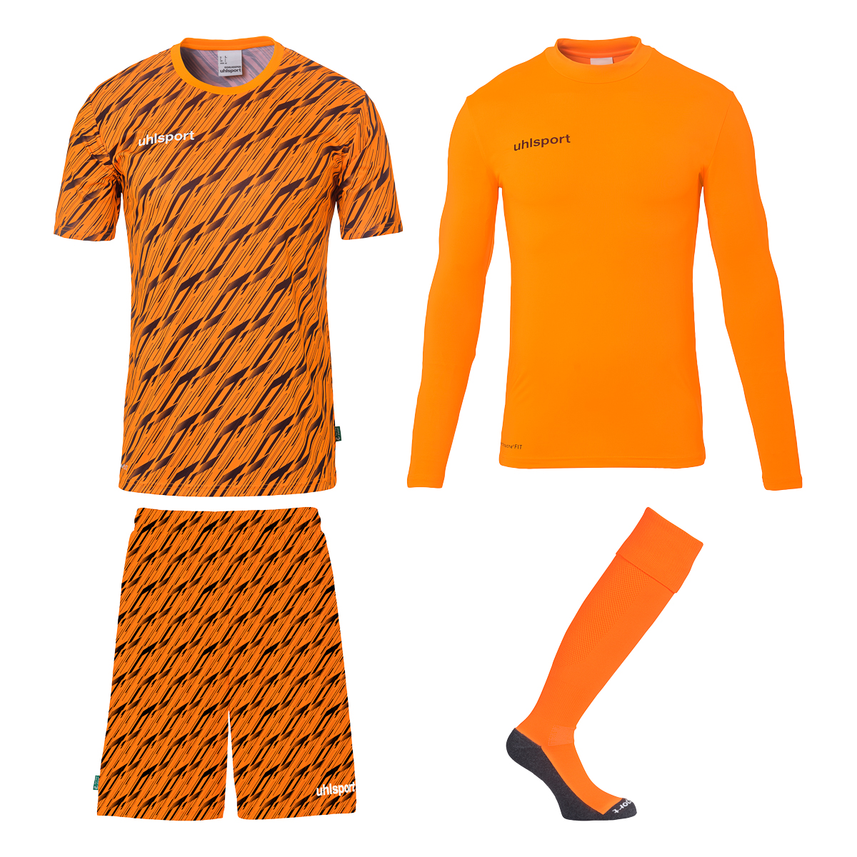 Uhlsport Progressive Keeperstenue Pack Oranje