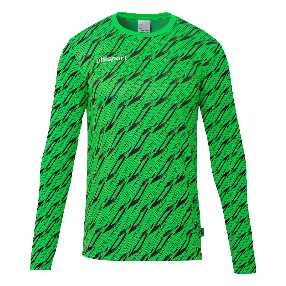 Uhlsport Progressive Keepersshirt Felgroen Zwart