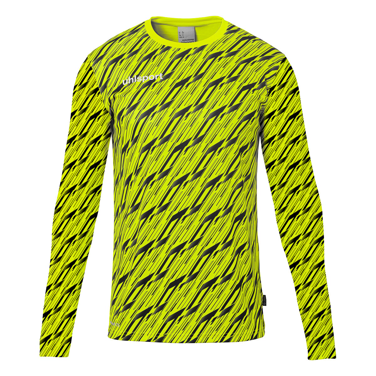 Uhlsport Progressive Keepersshirt Felgeel Zwart