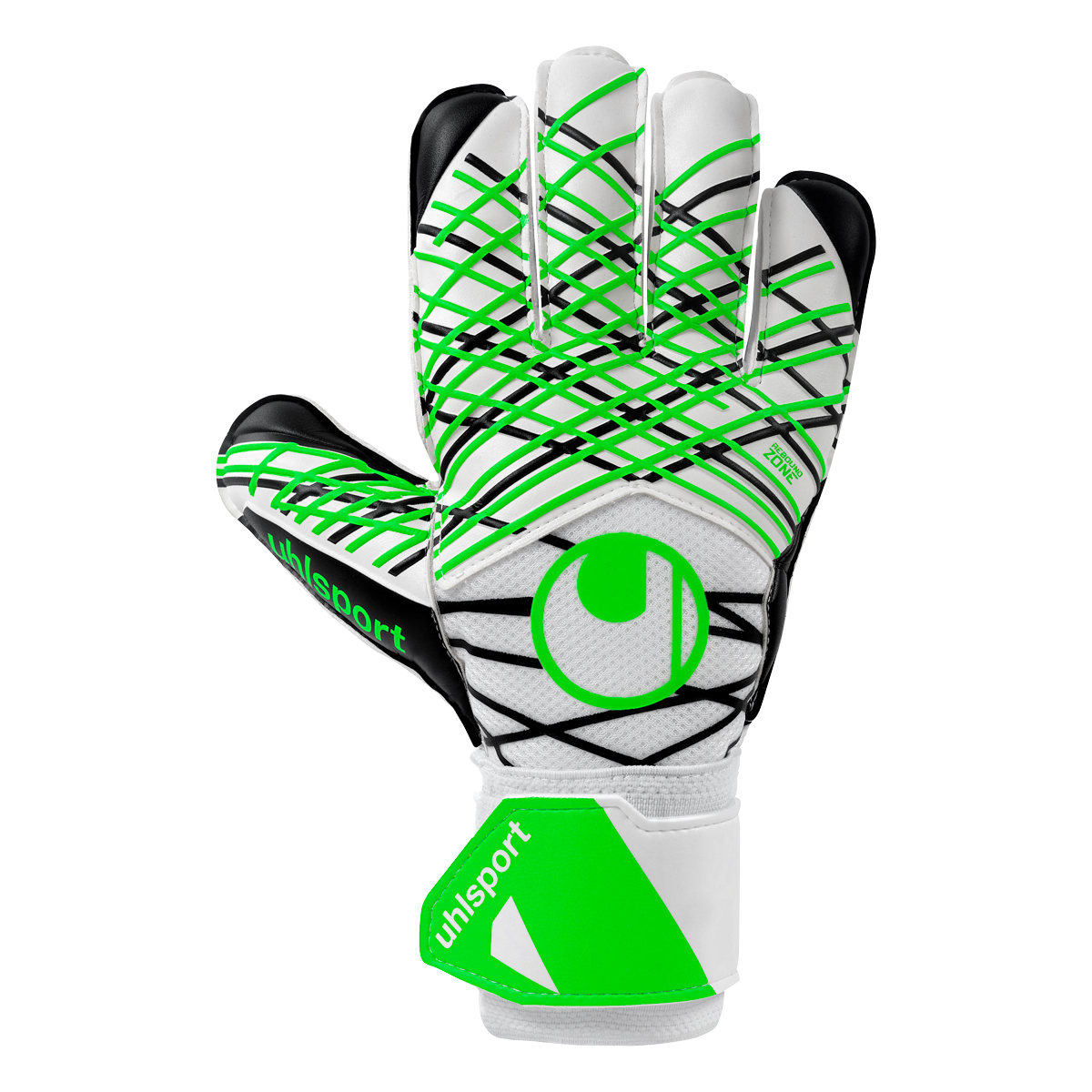 Uhlsport Soft Advanced Keepershandschoenen Wit Groen Zwart