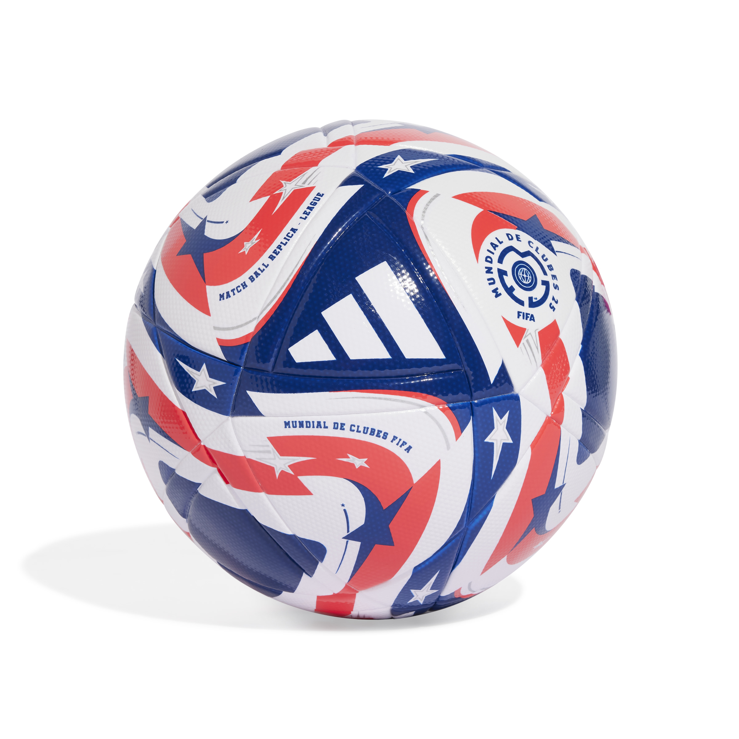 adidas FIFA Club World Cup League Voetbal Maat 5 Wit Blauw Rood