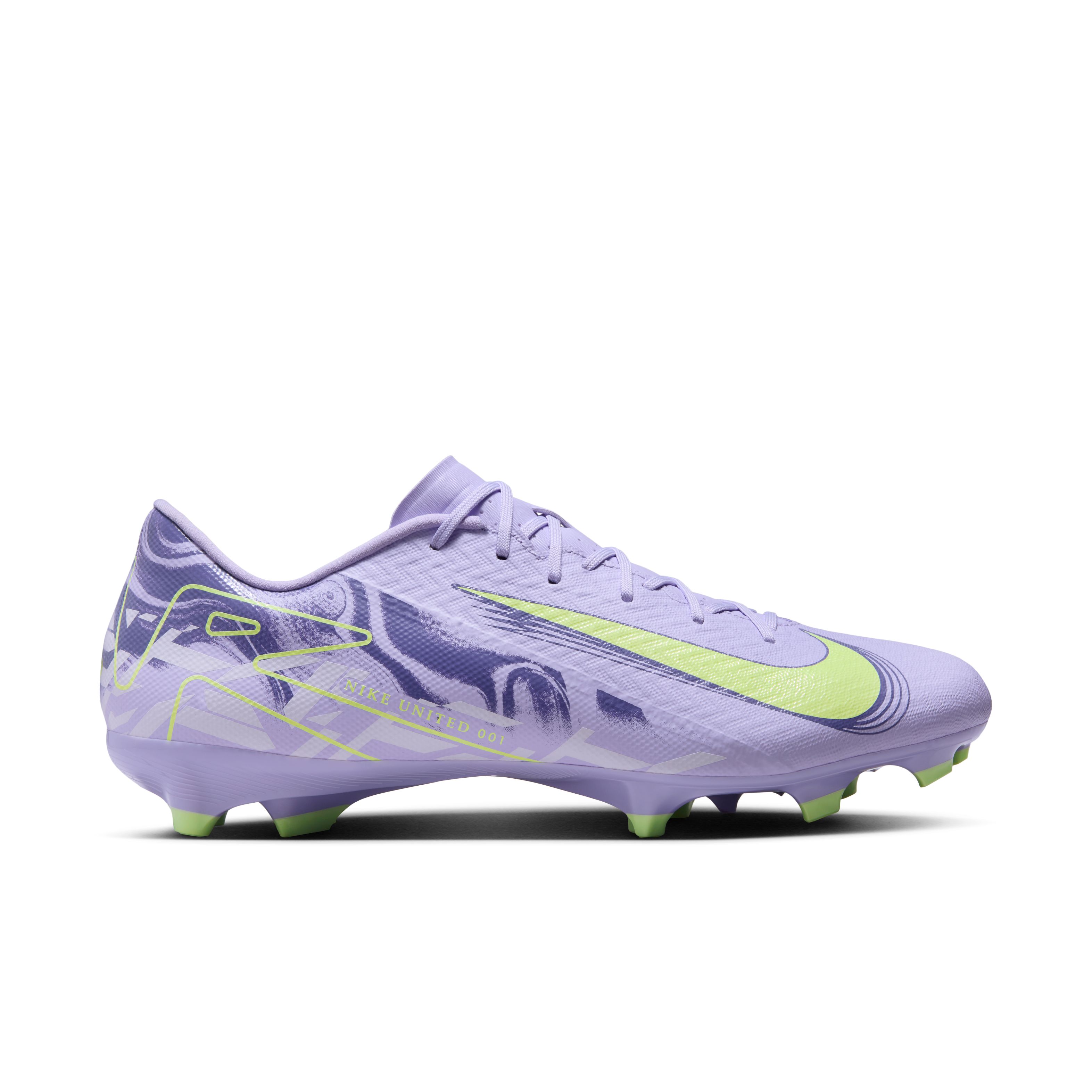 Nike Zoom Mercurial Vapor 16 Academy Gras / Kunstgras Voetbalschoenen (MG) Lichtpaars Lichtgeel