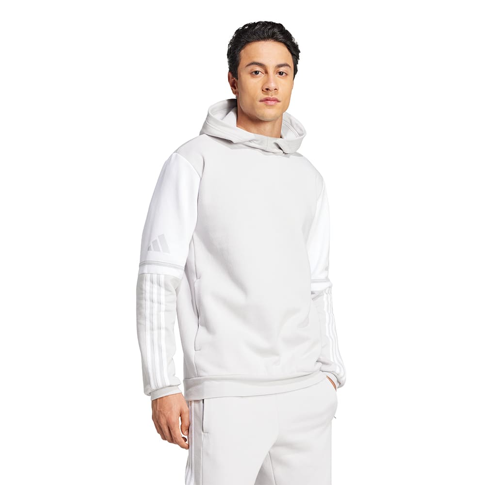 adidas Squadra 25 Hoodie Lichtgrijs Wit