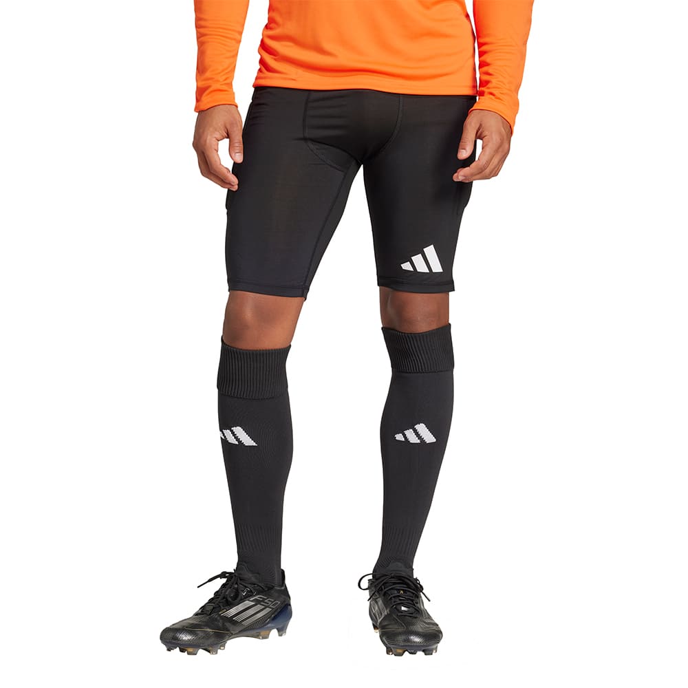 adidas Performance Squadra 25 Korte Keeperslegging met Padding - Heren - Zwart- L