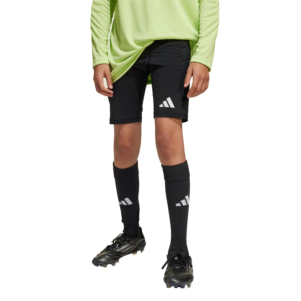 adidas Performance Squadra 25 Korte Keeperslegging met Padding Kids - Kinderen - Zwart- 152