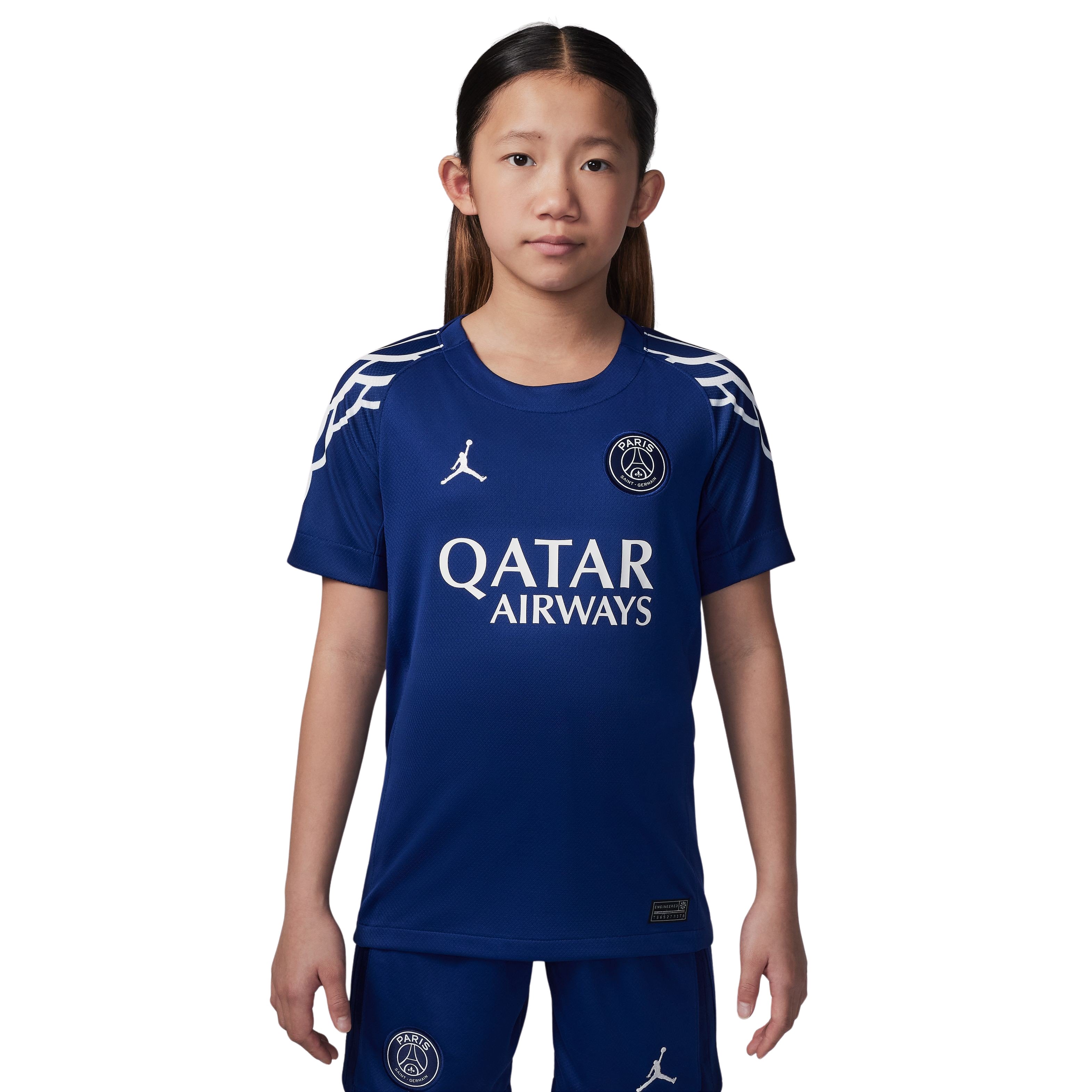 Nike Paris Saint-Germain x Jordan 4e Shirt 2024-2025 Kids