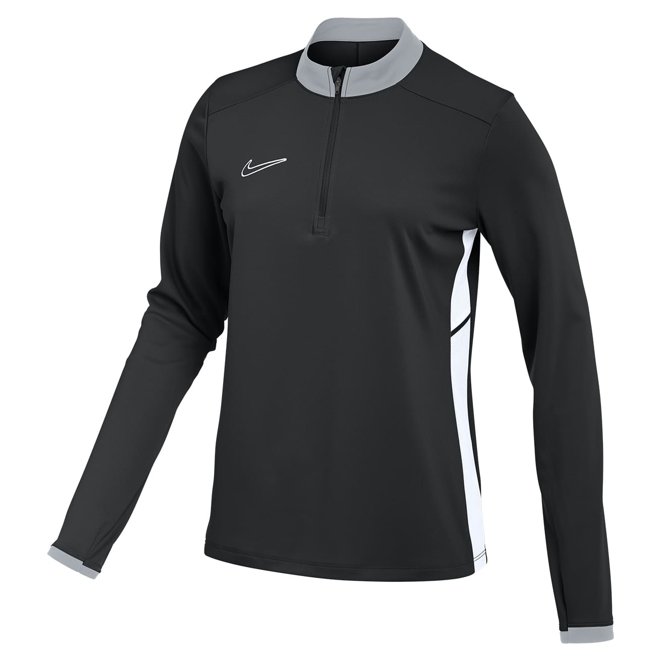 Nike Academy 25 Trainingstrui 1/4-Zip Dames Zwart Grijs Wit