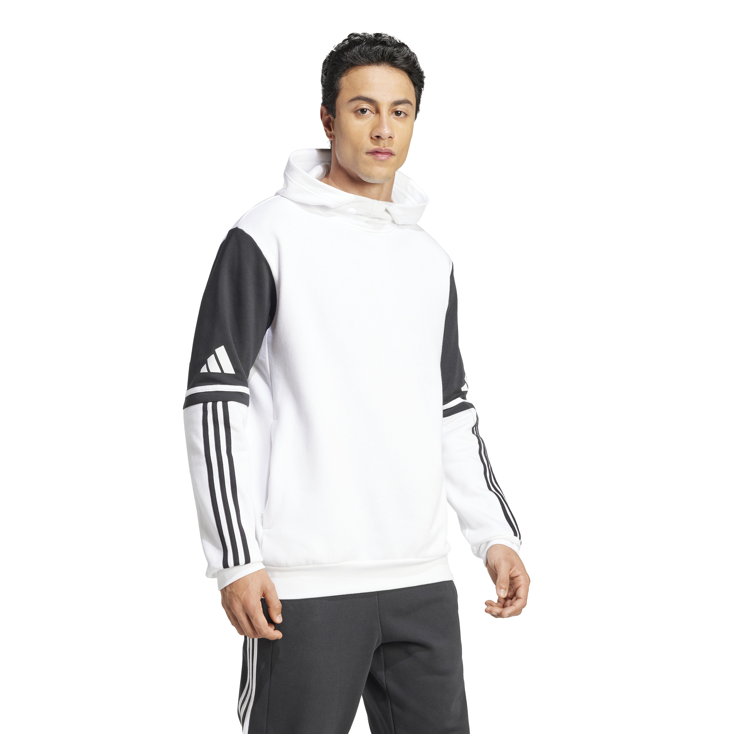 adidas Squadra 25 Hoodie Wit Zwart