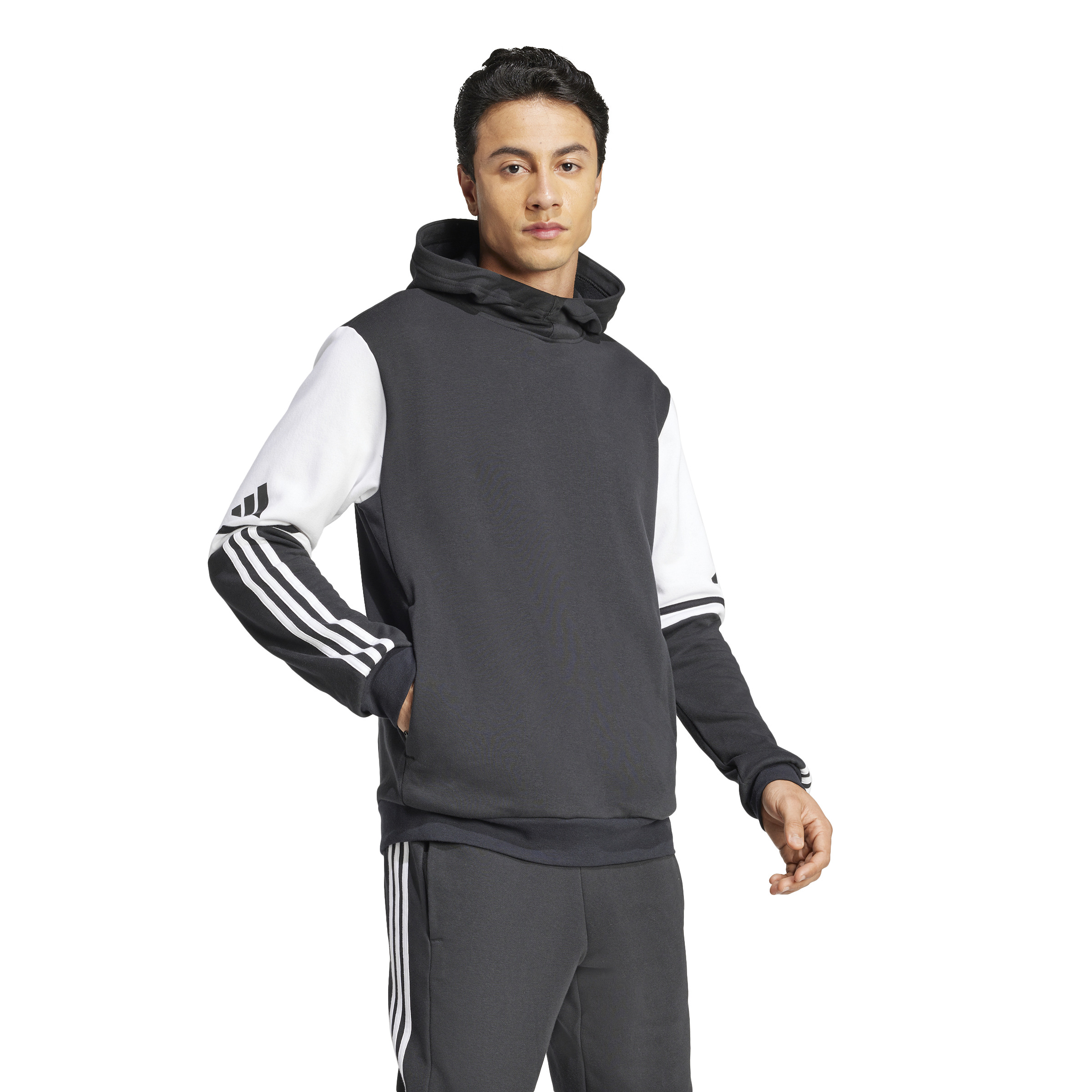 adidas Squadra 25 Hoodie Zwart Wit