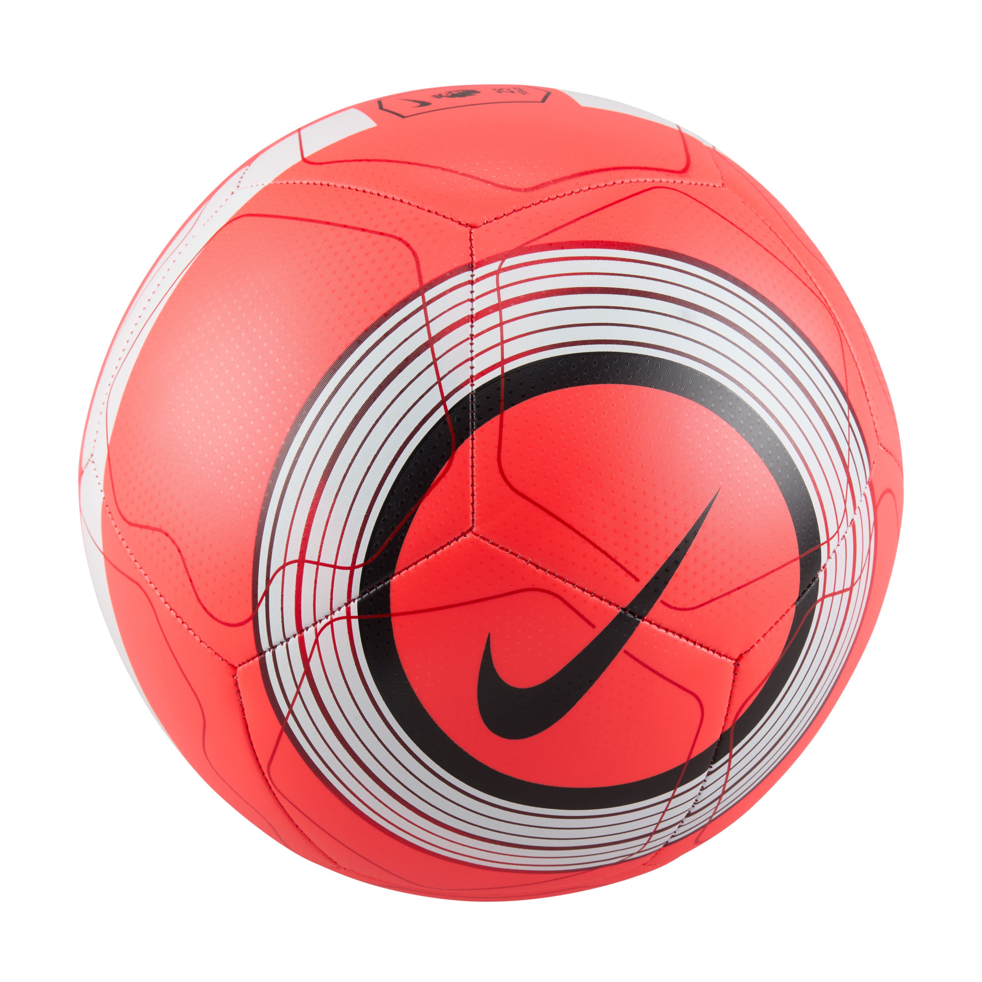 Nike Premier League Pitch Voetbal 2024-2025 Rood Wit Zwart