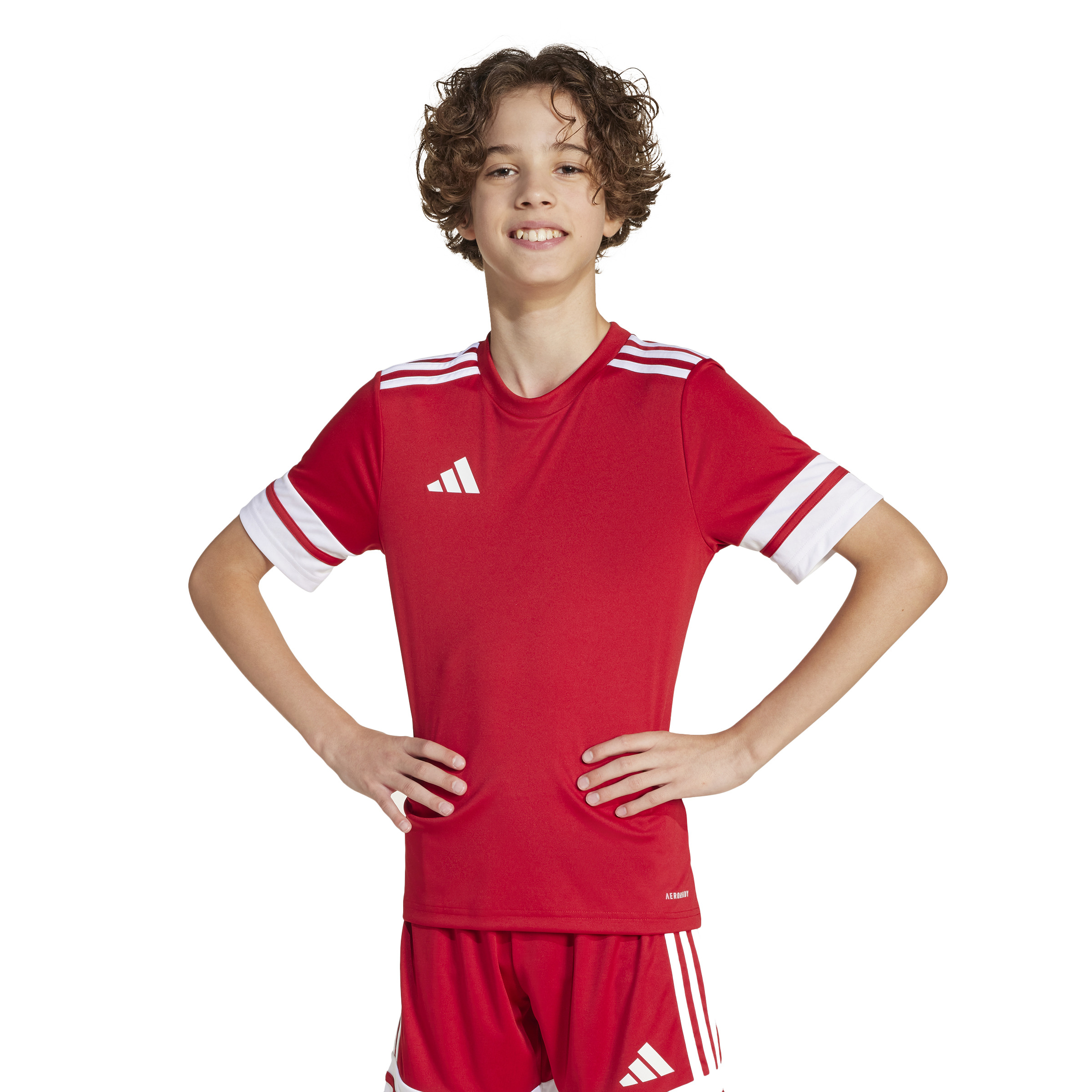 adidas Performance Squadra 25 Voetbalshirt Kids - Kinderen - Rood- 128