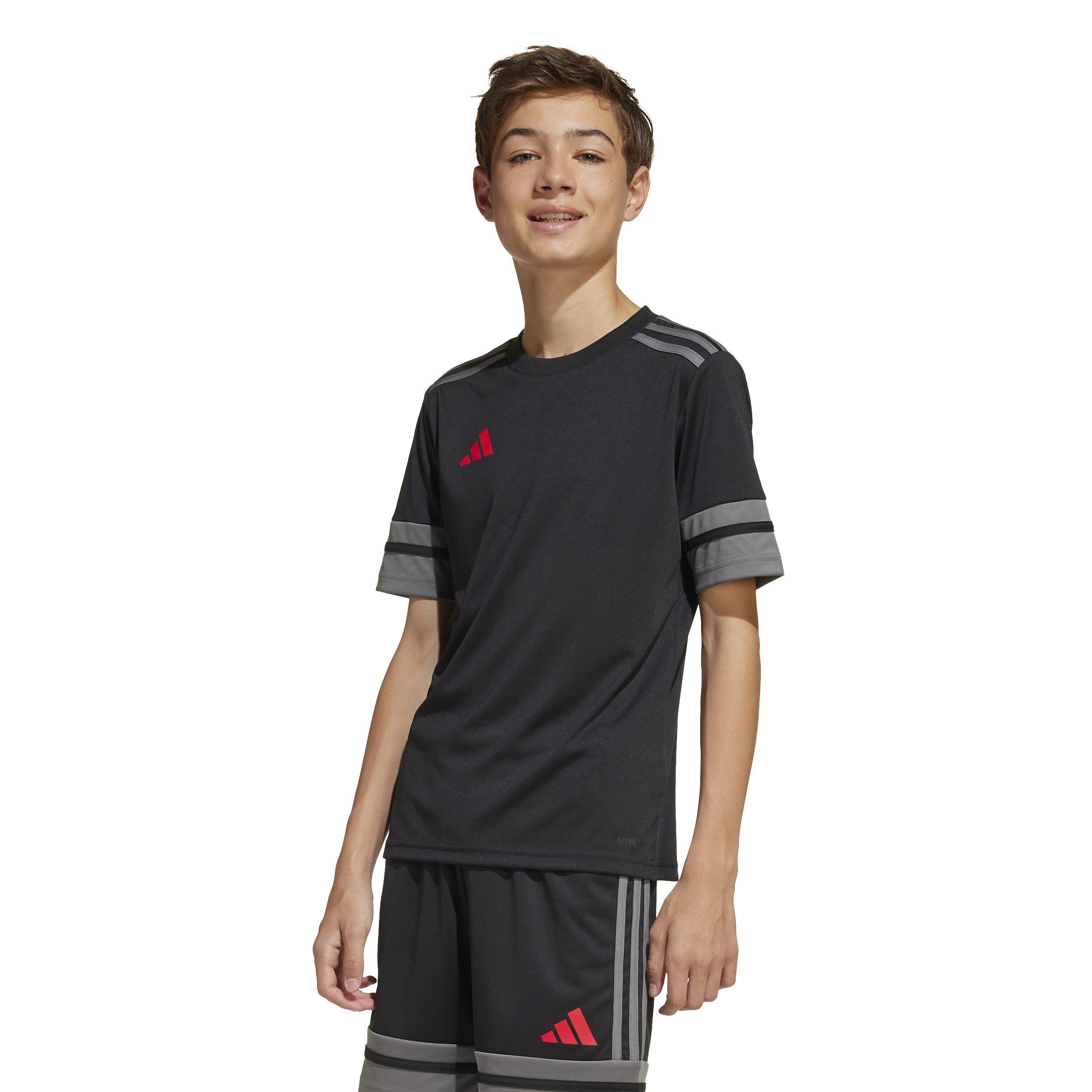 adidas Squadra 25 Voetbalshirt Kids Zwart Grijs