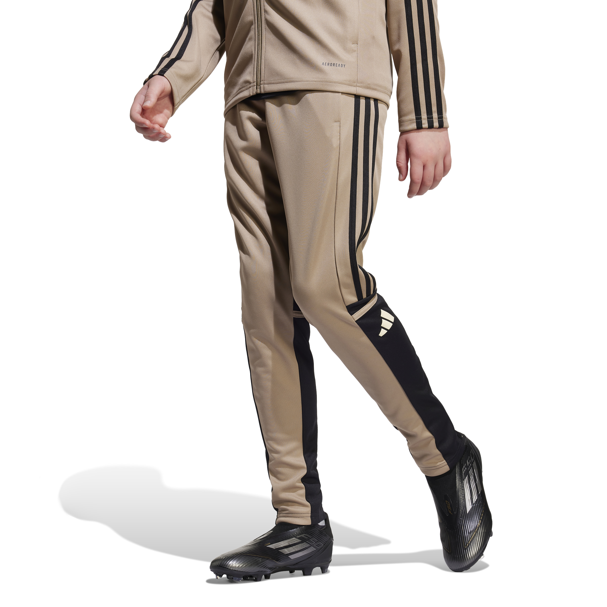 adidas Squadra 25 Trainingsbroek Kids Beige Zwart