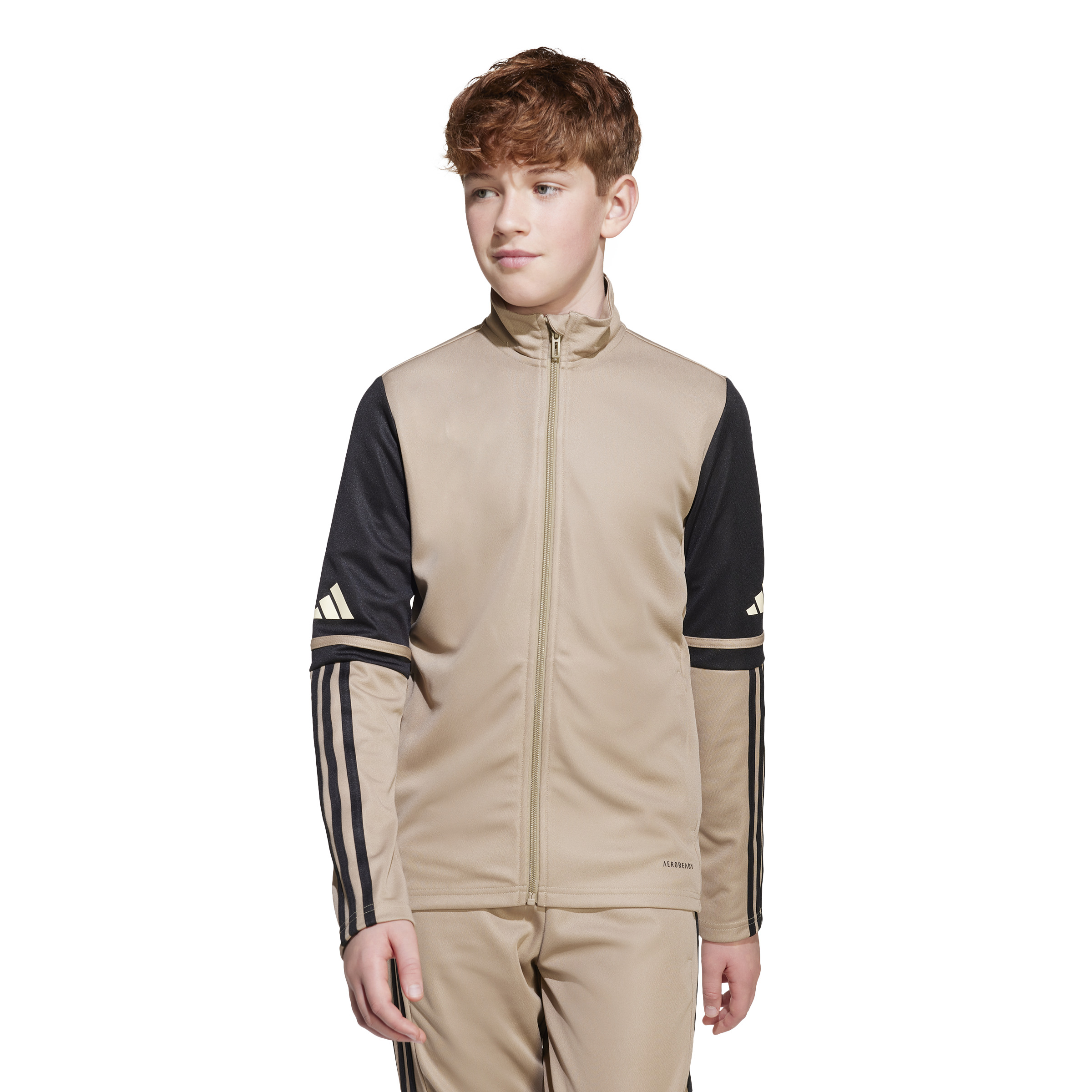 adidas Squadra 25 Trainingsjack Kids Beige Zwart